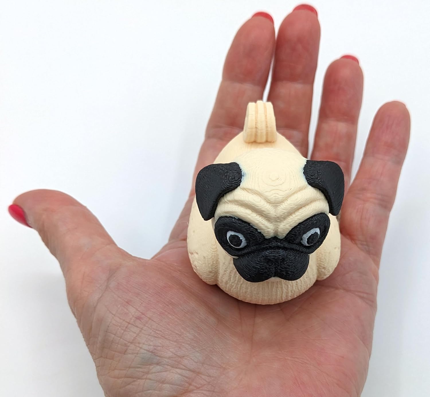 Pug Duck Figurine – Dashboard Duck for Ducking, Funny Car Accessory, Ducks for Jeeps, Unique Pug Gifts – 3D Printed in USA image 5