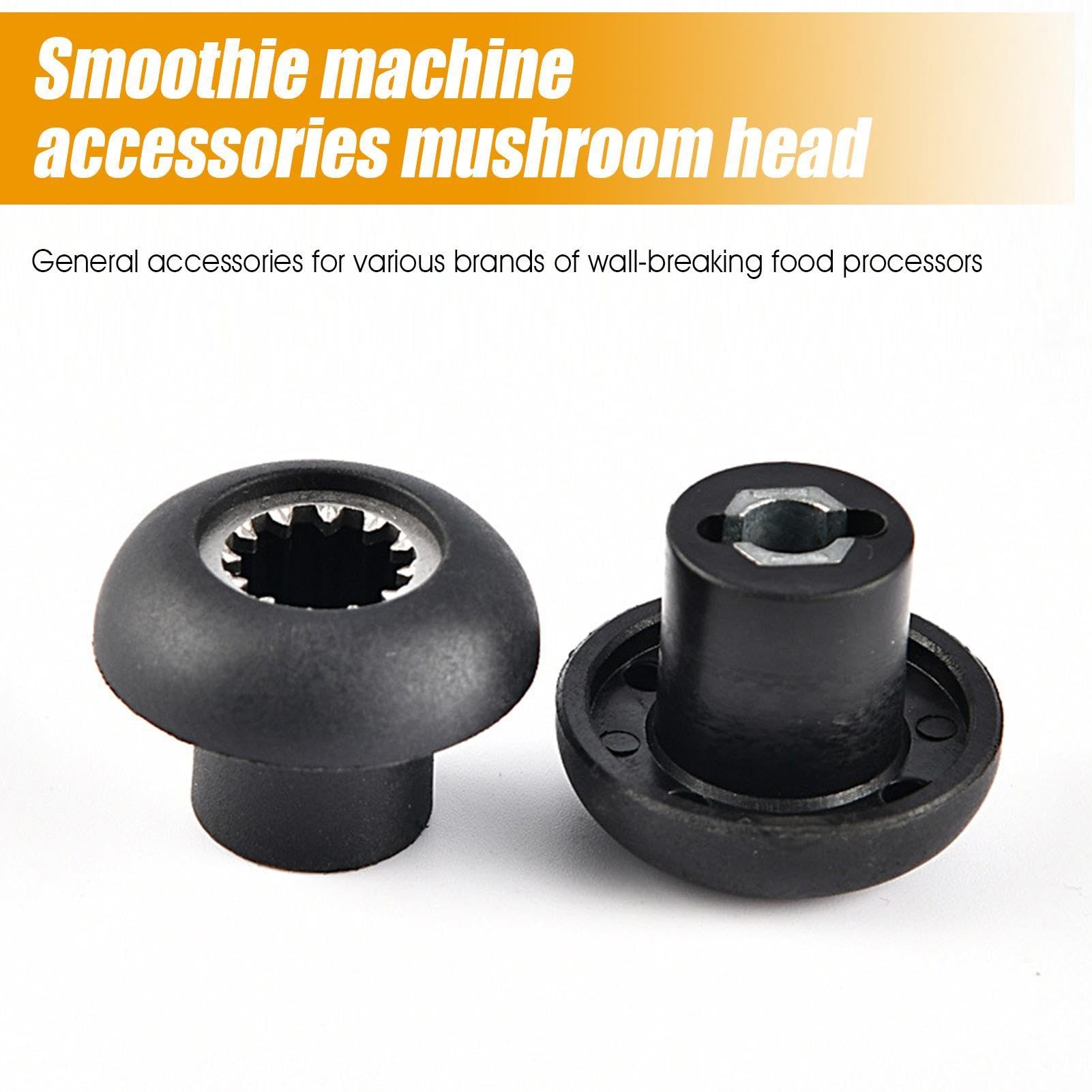 Replacement Blender Gear - 15-Piece Personal Blender And Grinder Combo For Kitchen | Drive Socket Connector | Mixing Machine Accessories Mushroom Cap For Home Commercial Use Easy Install PC Material