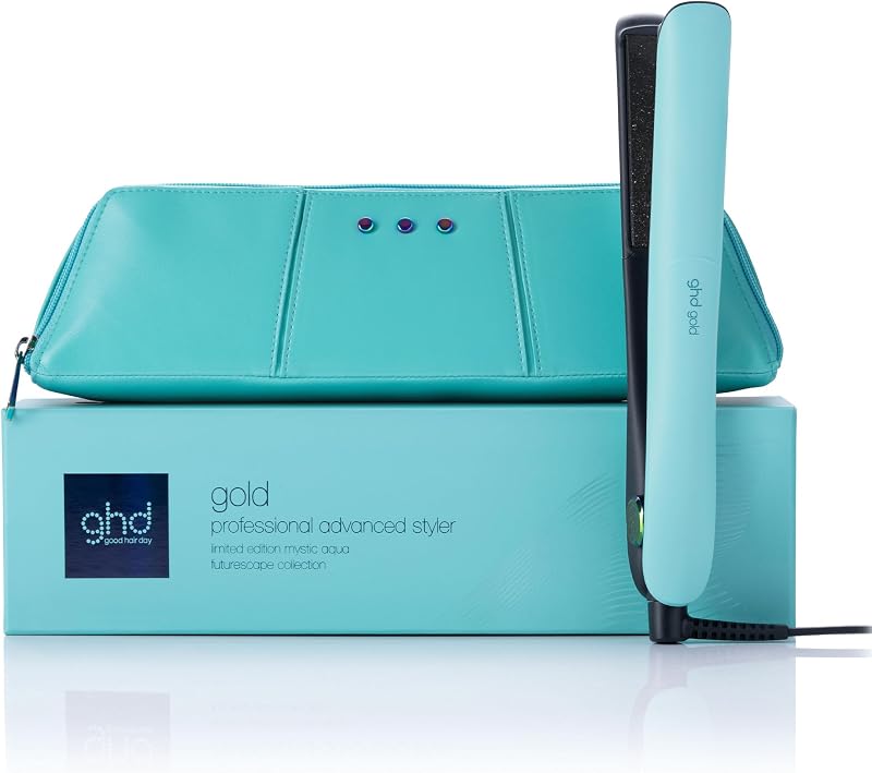 Plancha de pelo ghd Gold ― Plancha de pelo de 1" | Herramienta profesional de peinado y alisado de cerámica para un cabello más fuerte y más protección del color