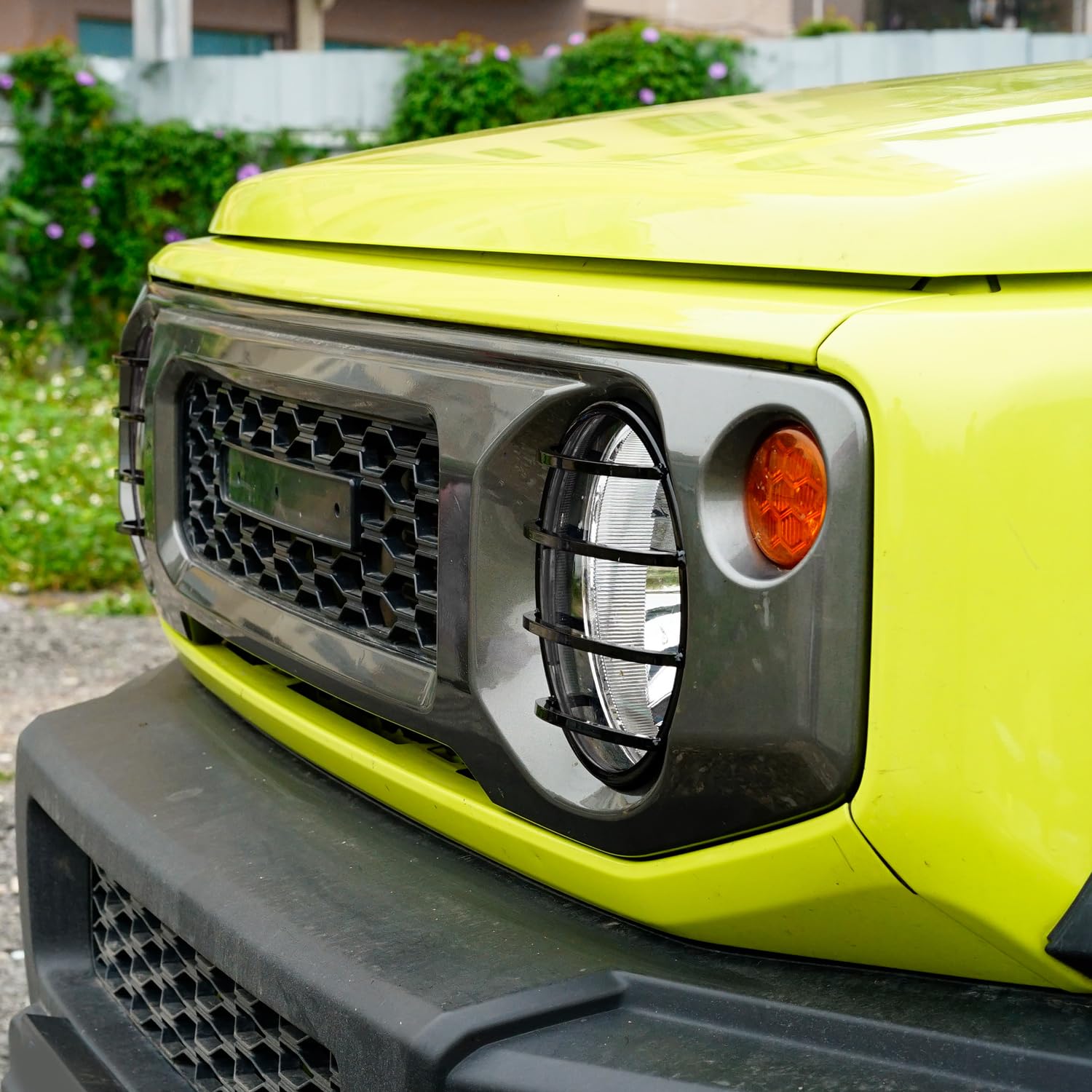 Archaic Couvercles de phares pour 2018-2023 Suzuki Jimny JB64W JB74W | protections de phares compatibles avec les accessoires extérieurs Jimny