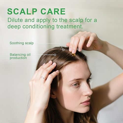 Miniatura 4 de Evoke Occu Aceite esencial de menta, 4 oz, puro, para masaje de piel, cabello, difusor, de aromaterapia, 4 onzas líquidas