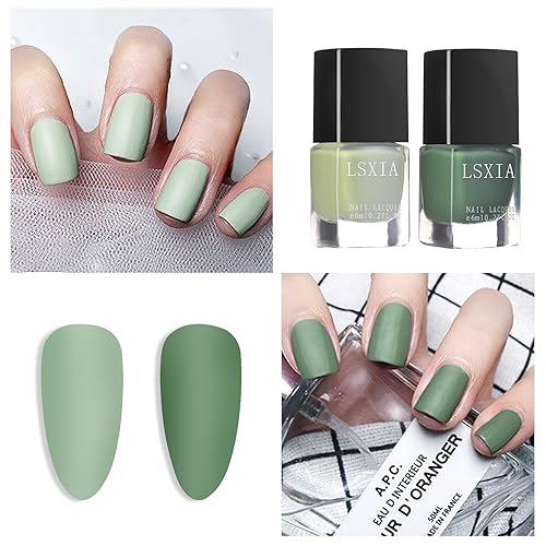 Miniatura 5 de Juego de esmaltes de uñas mate de 6 colores, acabado mate, esmalte de uñas aterciopelado, efecto niebla, impermeable, de larga duración, para otoño