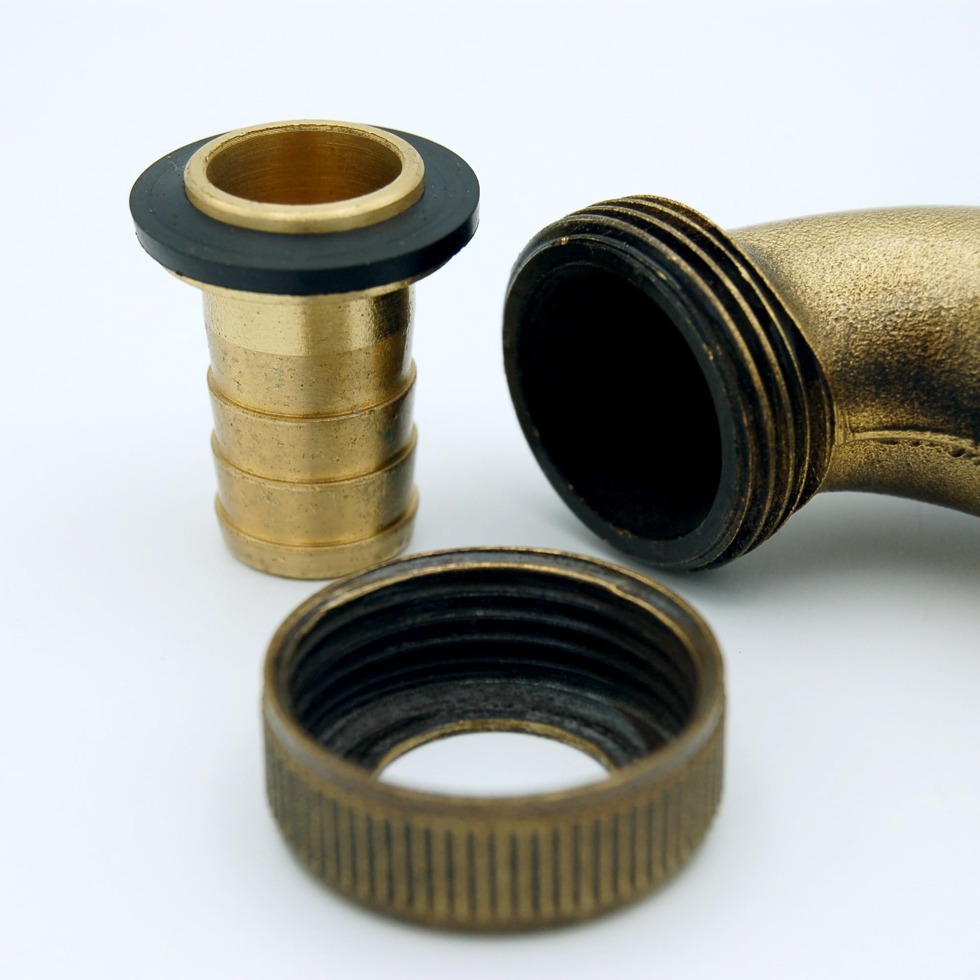 Rubinetto giardino 1/2" decorativo anatra con raccordo tubo