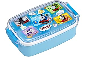 OSK PL-1R Thomas & Friends Lunch Box: Blue, Microwave and Dishwasher Safe