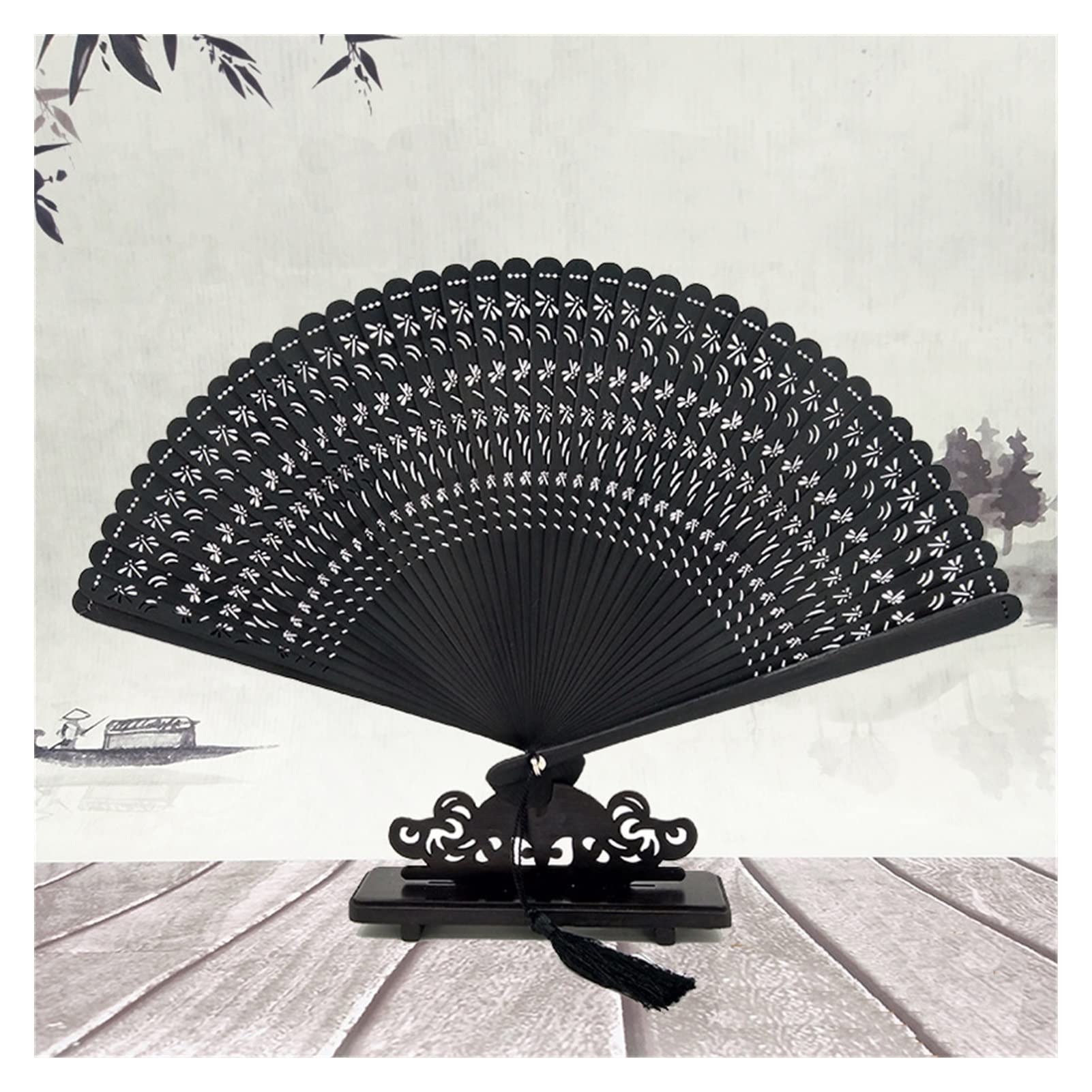 VENTILATEUR DE MAIN Japonais Ventilateur Se Pliant Bambou Fans Pliantes