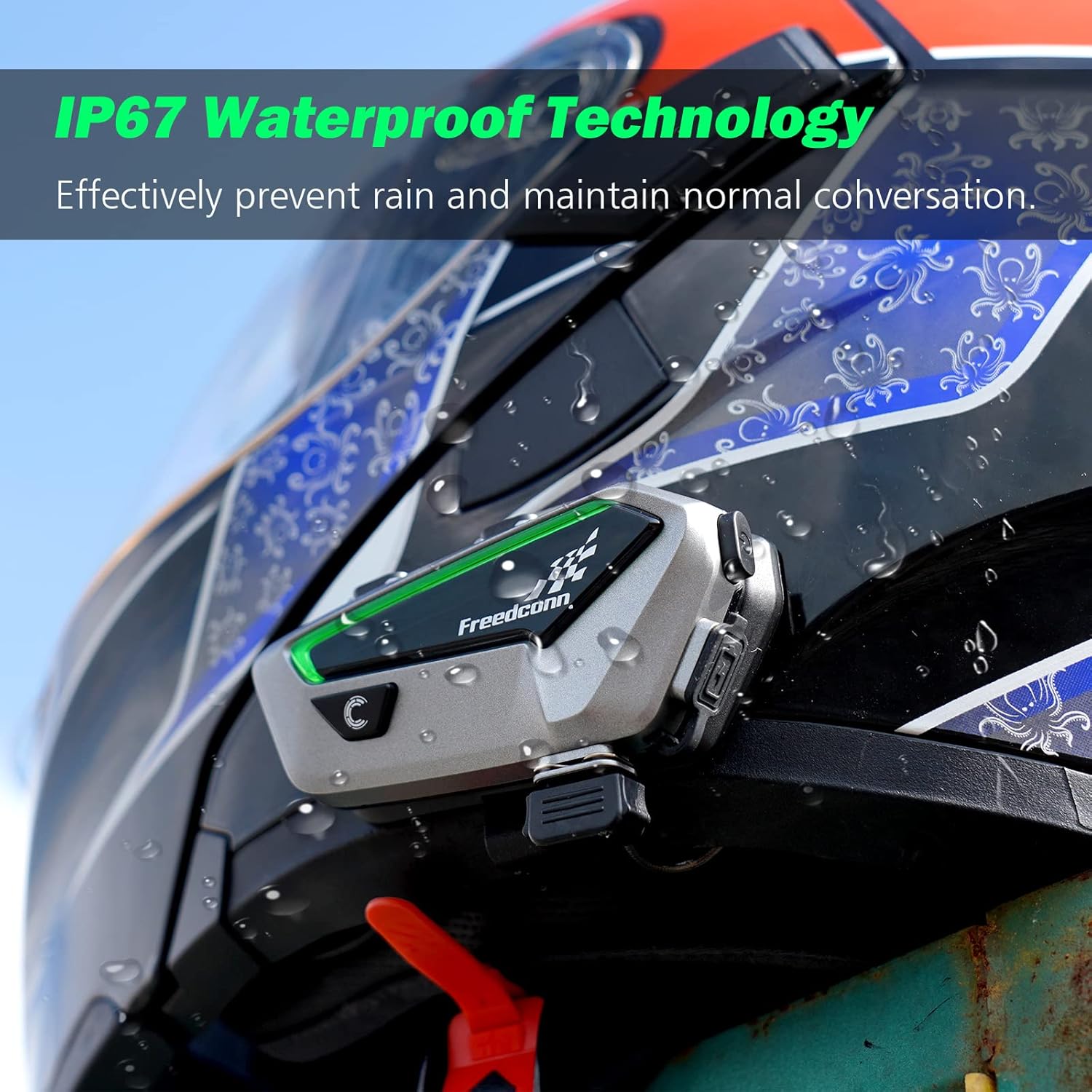 Buy Helmet Bluetooth Headset FreedConn FX 210Riders