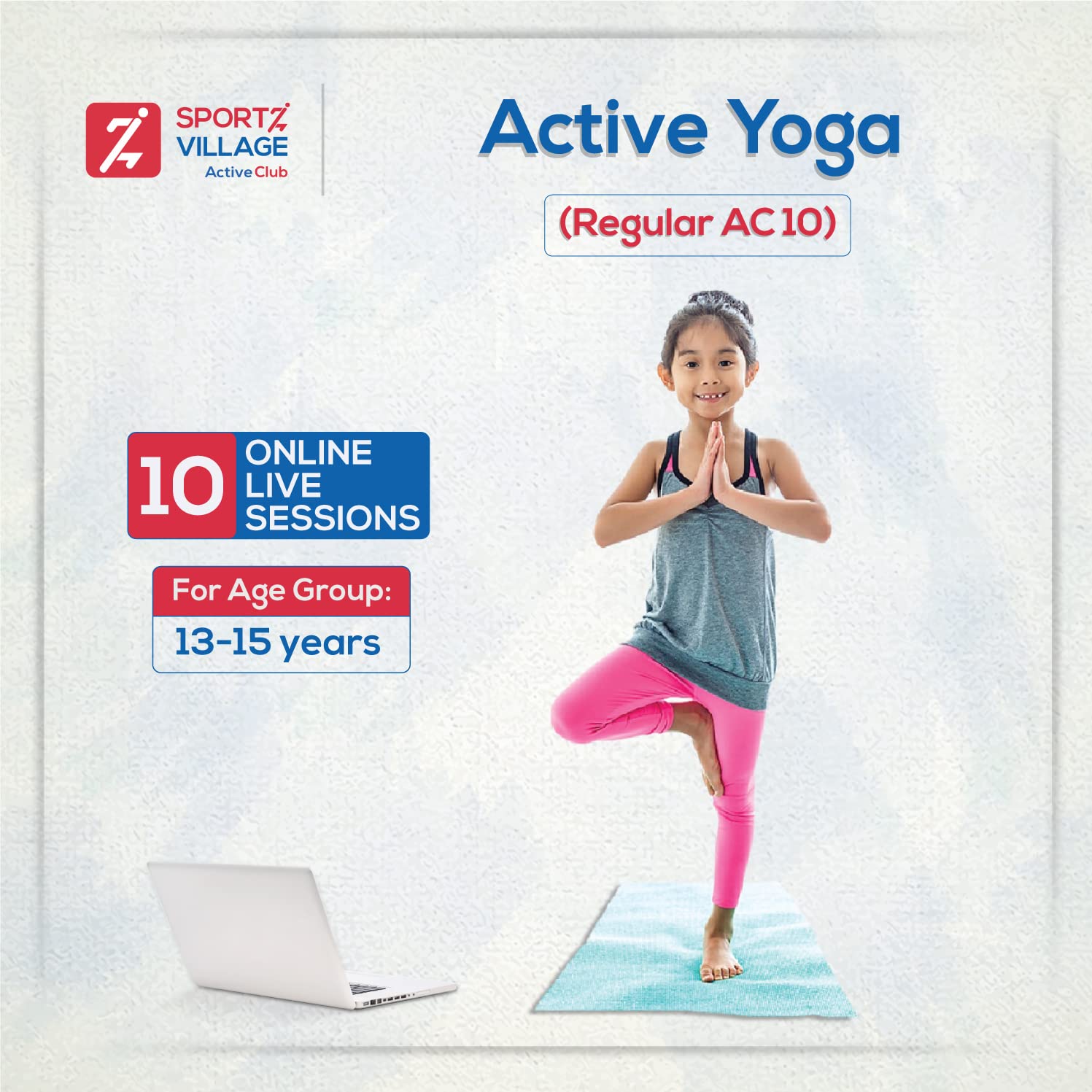 Active Yoga Regular AC10: Live Online Fitness & Sports Foundation Sessions for Children of 13 to 15 Years - 10 Sessions Pack by Active Club - A Sportz Village Initiative (Email Delivery in 2 Hours)-picture-24