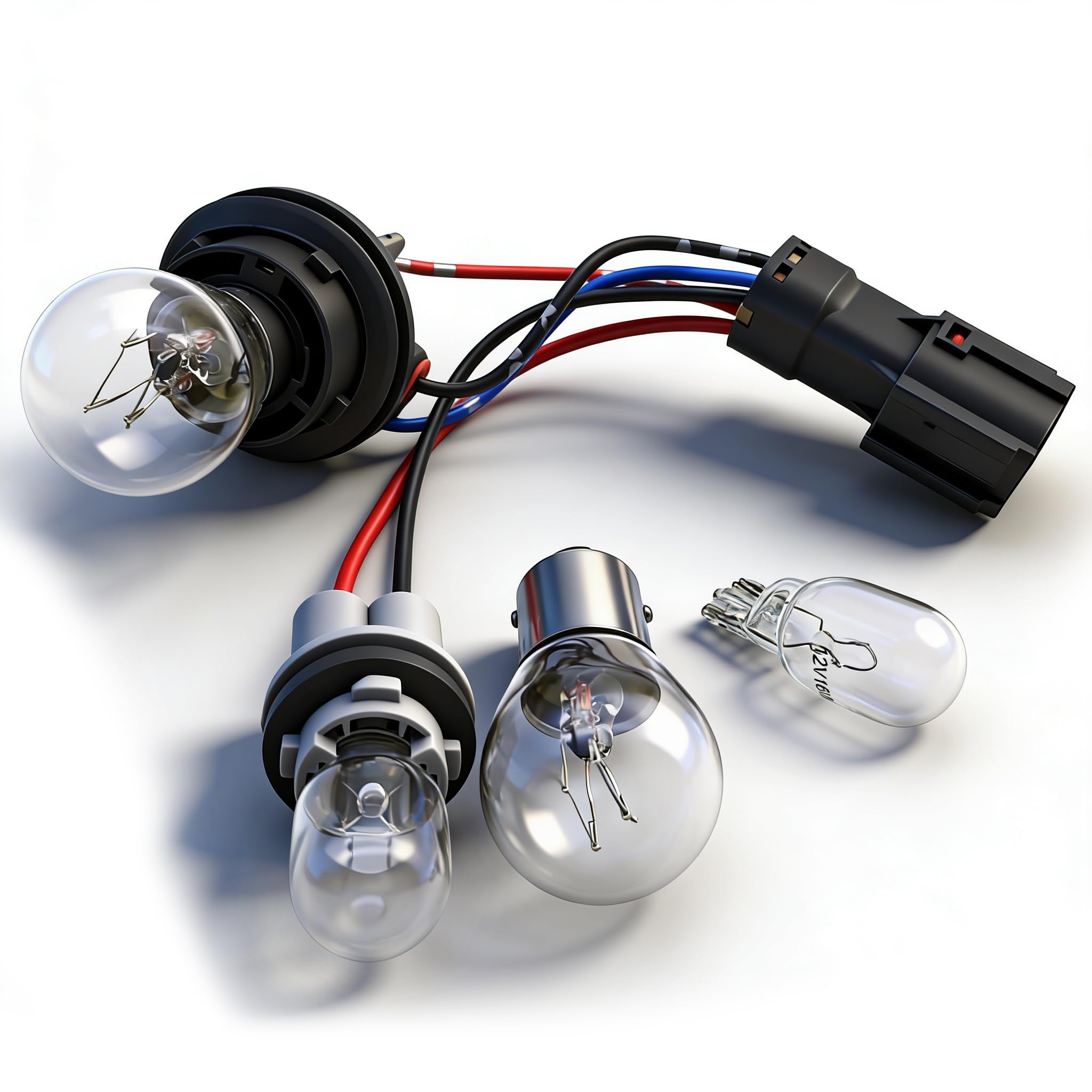 Amazon.com: Rear Outside Tail Light Lamp Socket & Wire Harness