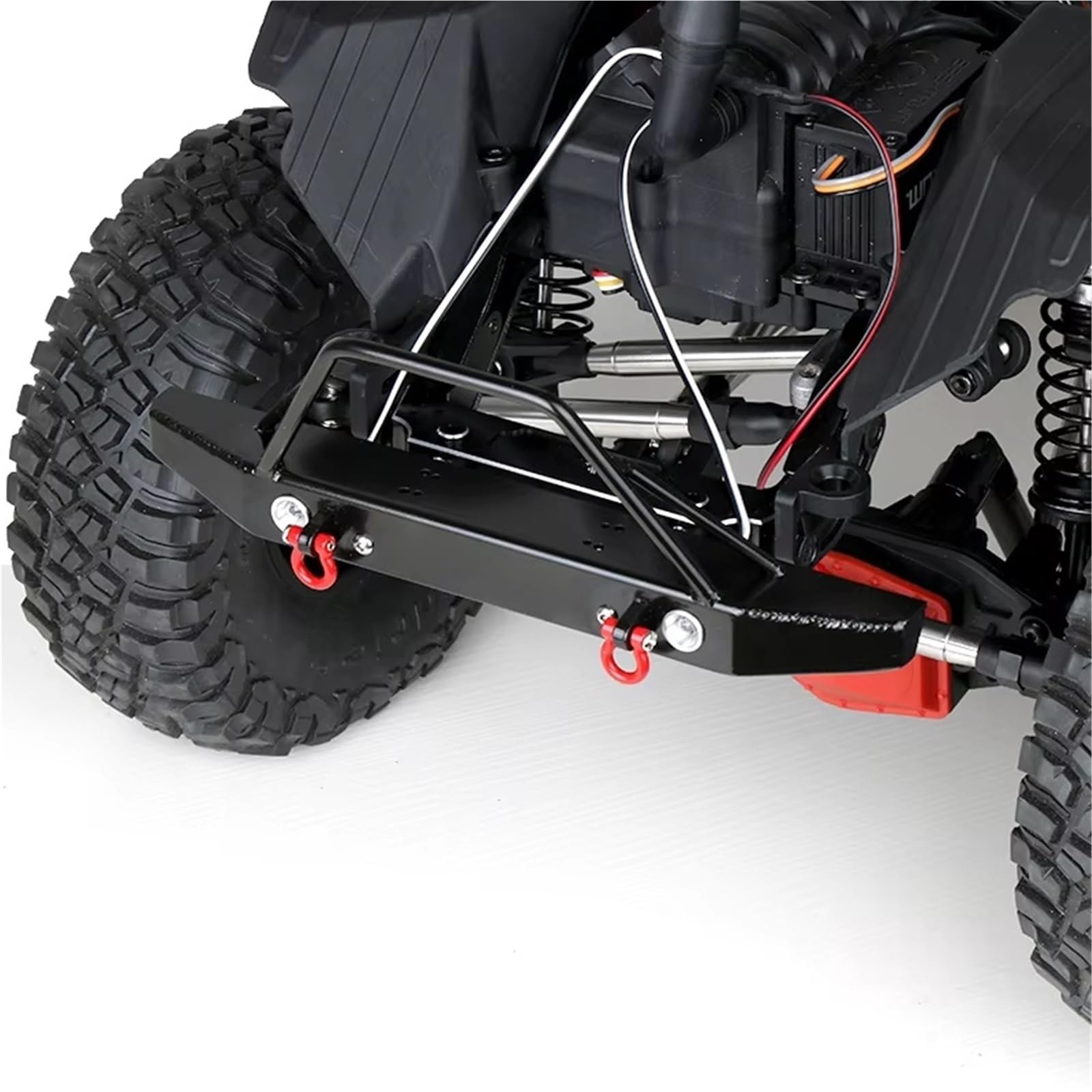 Paraurti RC per Axial SCX6 AXI05000 1/6 RC Crawler Car Paraurti Anteriore Metallo Parti di Aggiornamento Accessori Ricambio