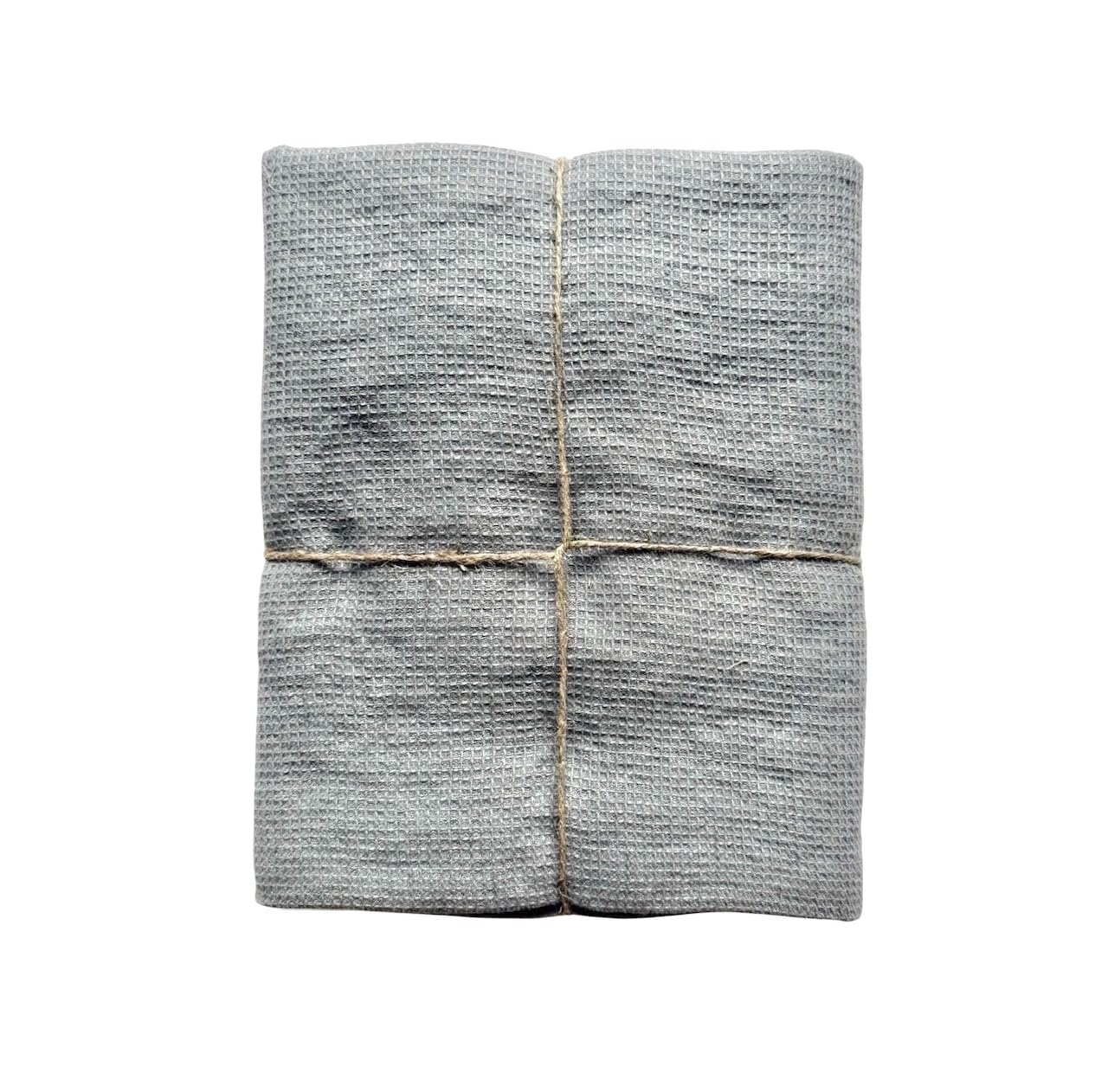 Serviette de bain en lin gaufré JOWOLLINA drap de sauna gris 100 x 145 cm