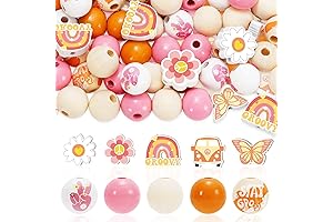 Whaline Groovy Boho Wooden Beads Kit