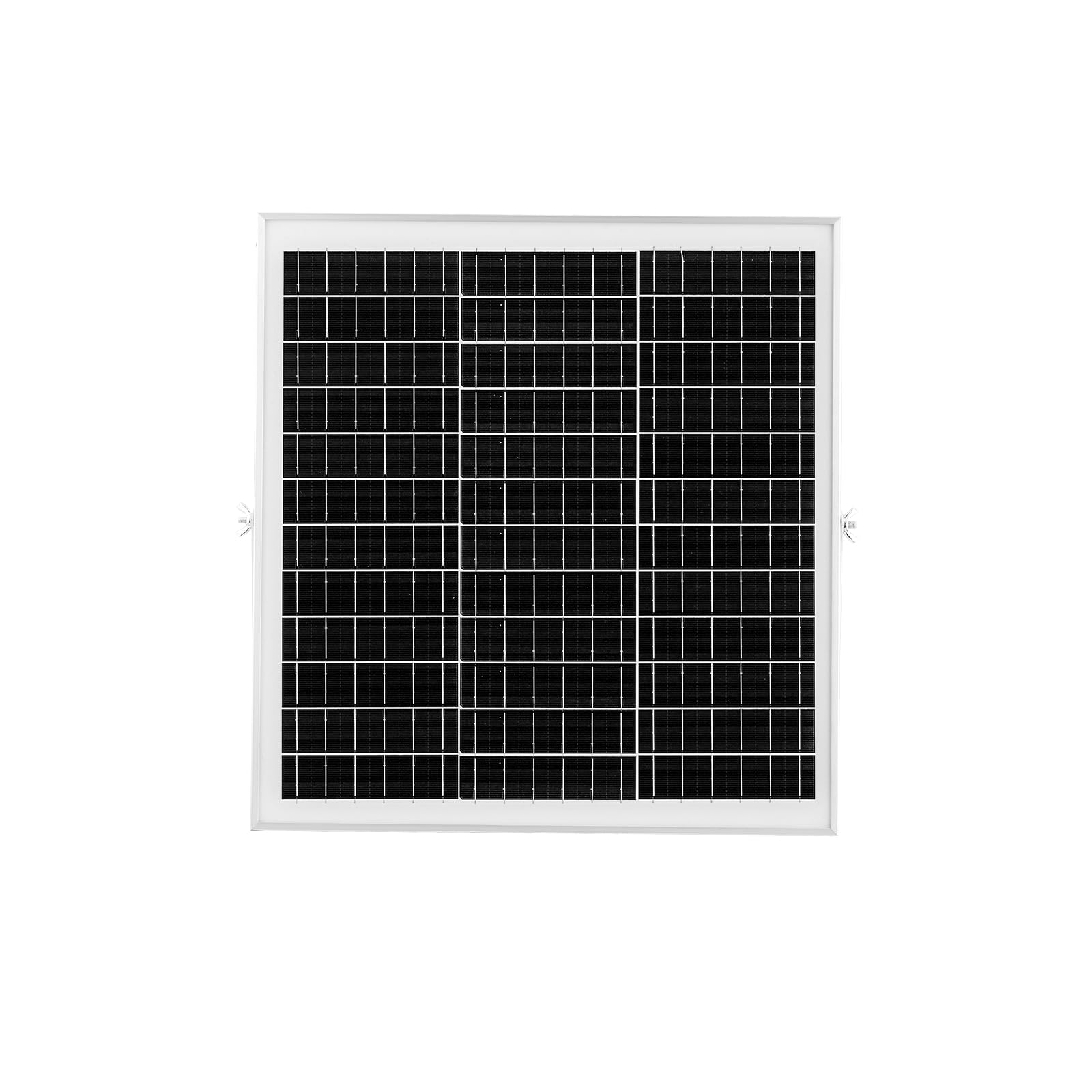 VEVOR Ładowarka baterii panelu słonecznego 20 W 12 V, z inteligentnym kontrolerem MPPT i regulowanym wspornikiem montażowym, wodoodporność IP67, do samochodu, łodzi, kampera, przyczepy motocyklowej