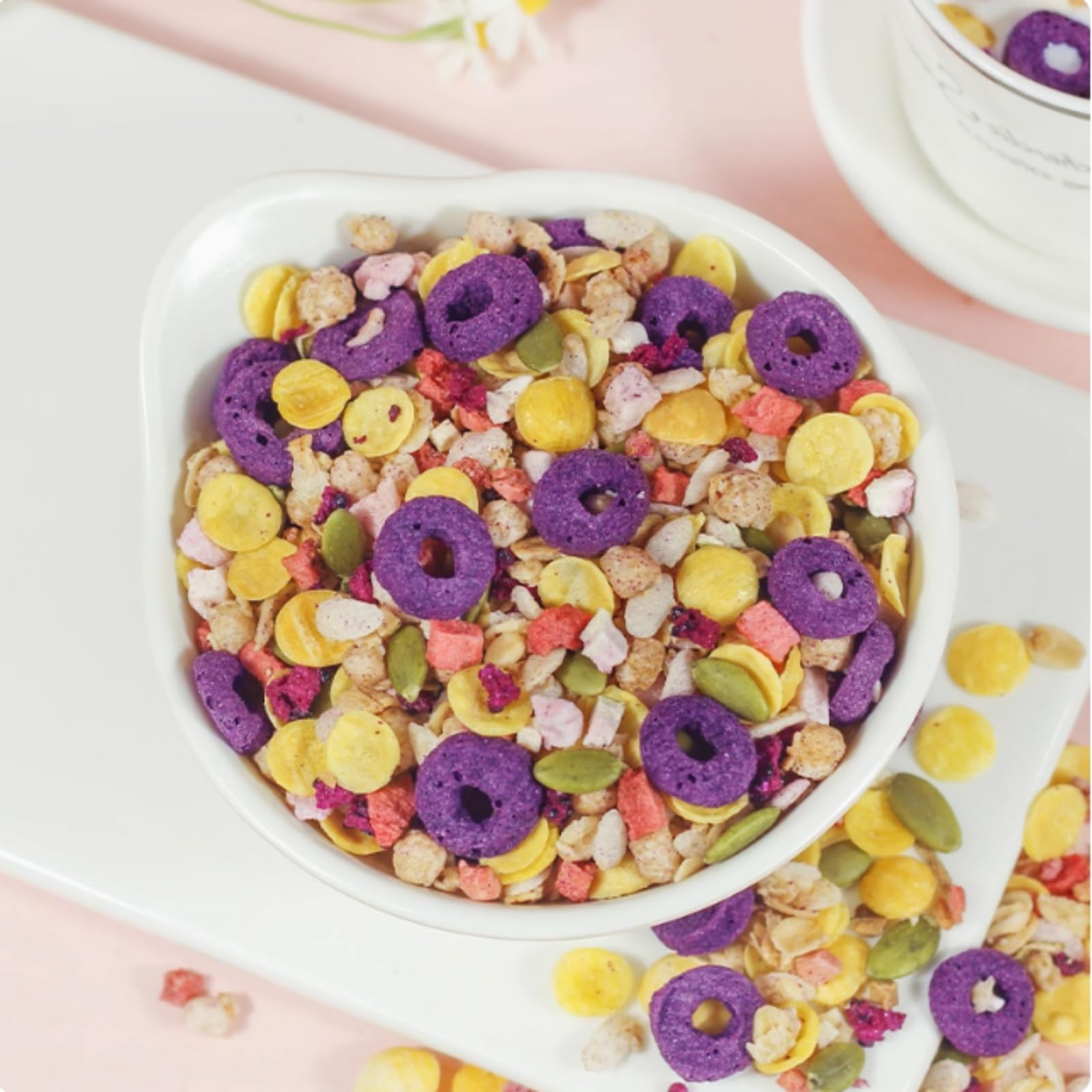 High Protein Fiber Blended Oatmeal Shake Gluten Free Non-GMO Breakfast with Cookies Cream Coconut Cream Pie More Delicious — view 3