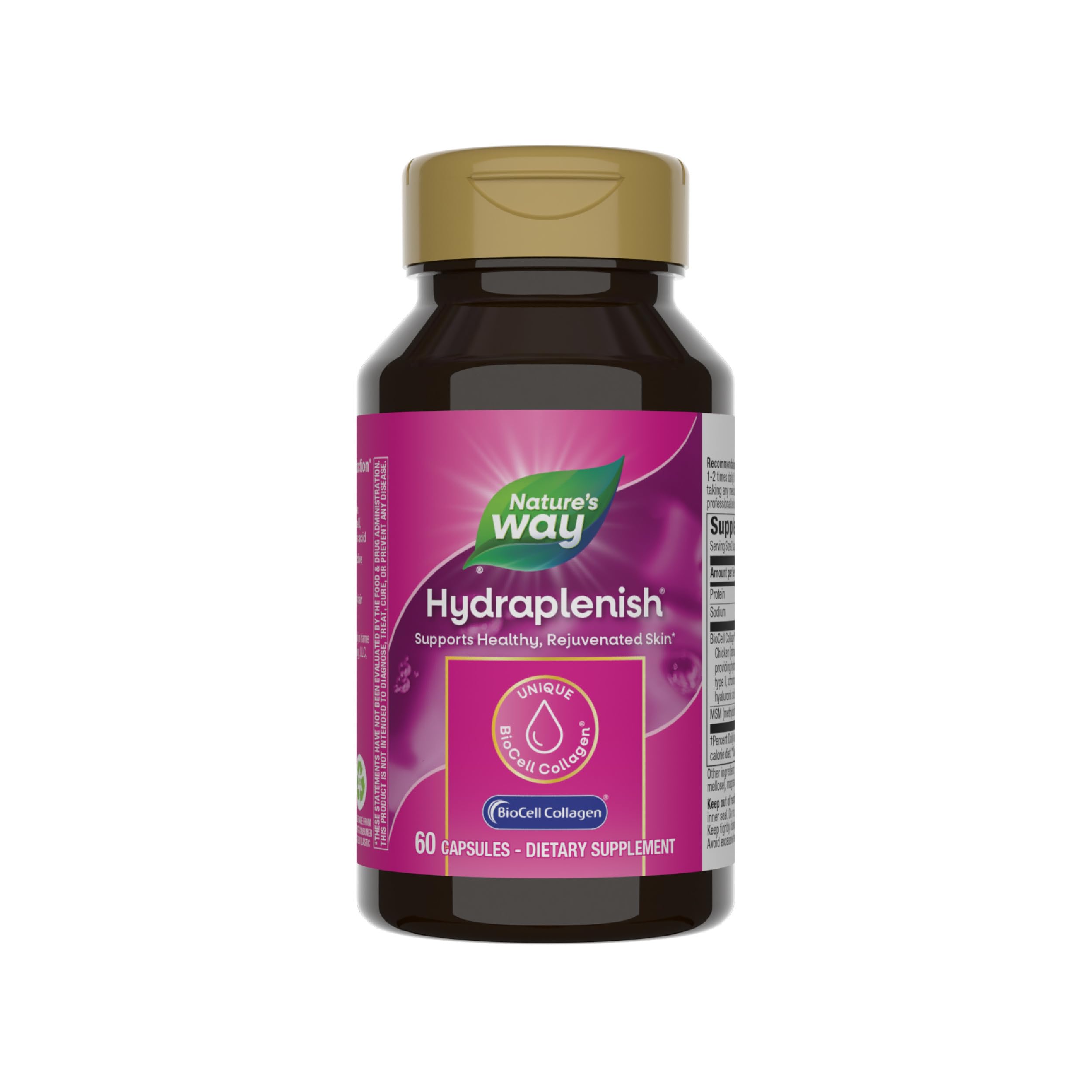 Nature'S Way - Hydraplenish With Msm 60 Vegetarian Capsules