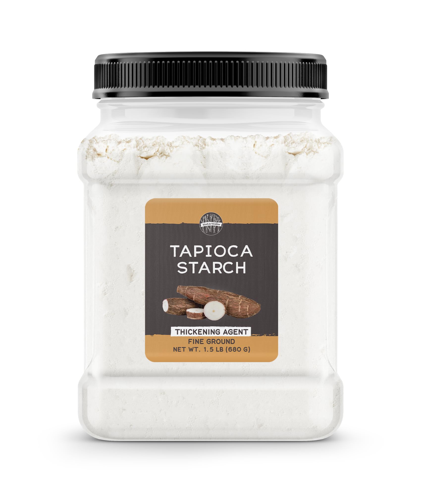 Birch & Meadow Tapioca Starch, Tapioca Four, Baking & Cooking (1.5 Pounds)