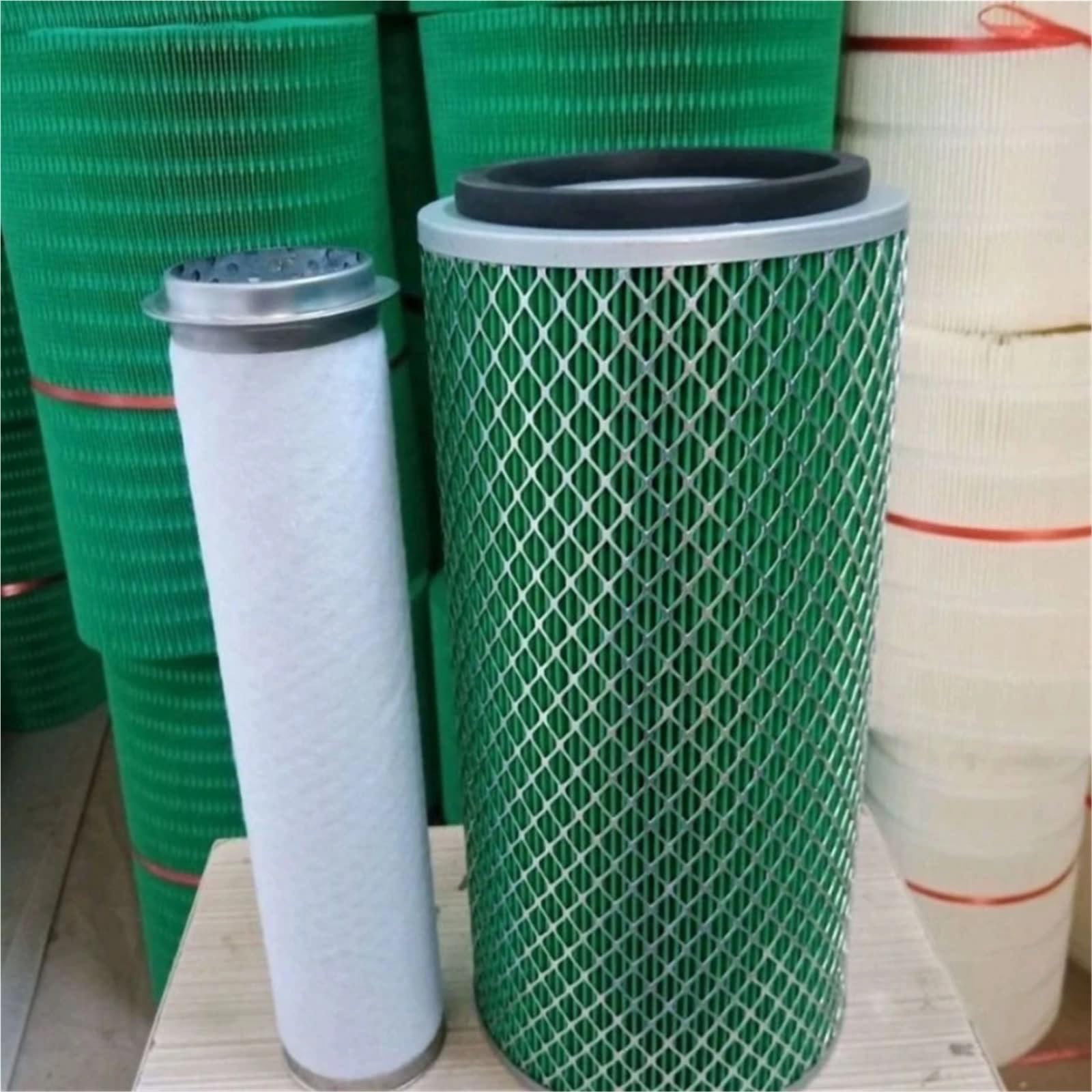 Kit filtro gas, Filtro gas K1325 for carrelli elevatori e macchinari di ingegneria - griglia con copertura in ferro resistente, 1 pz(Coreless)
