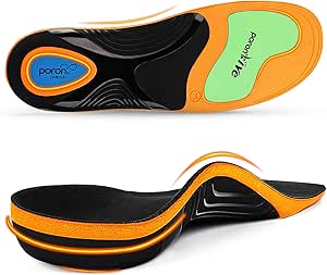 Amazon.com: Ailaka Work Boot Insoles for Men Women, Plantar Fasciitis ...