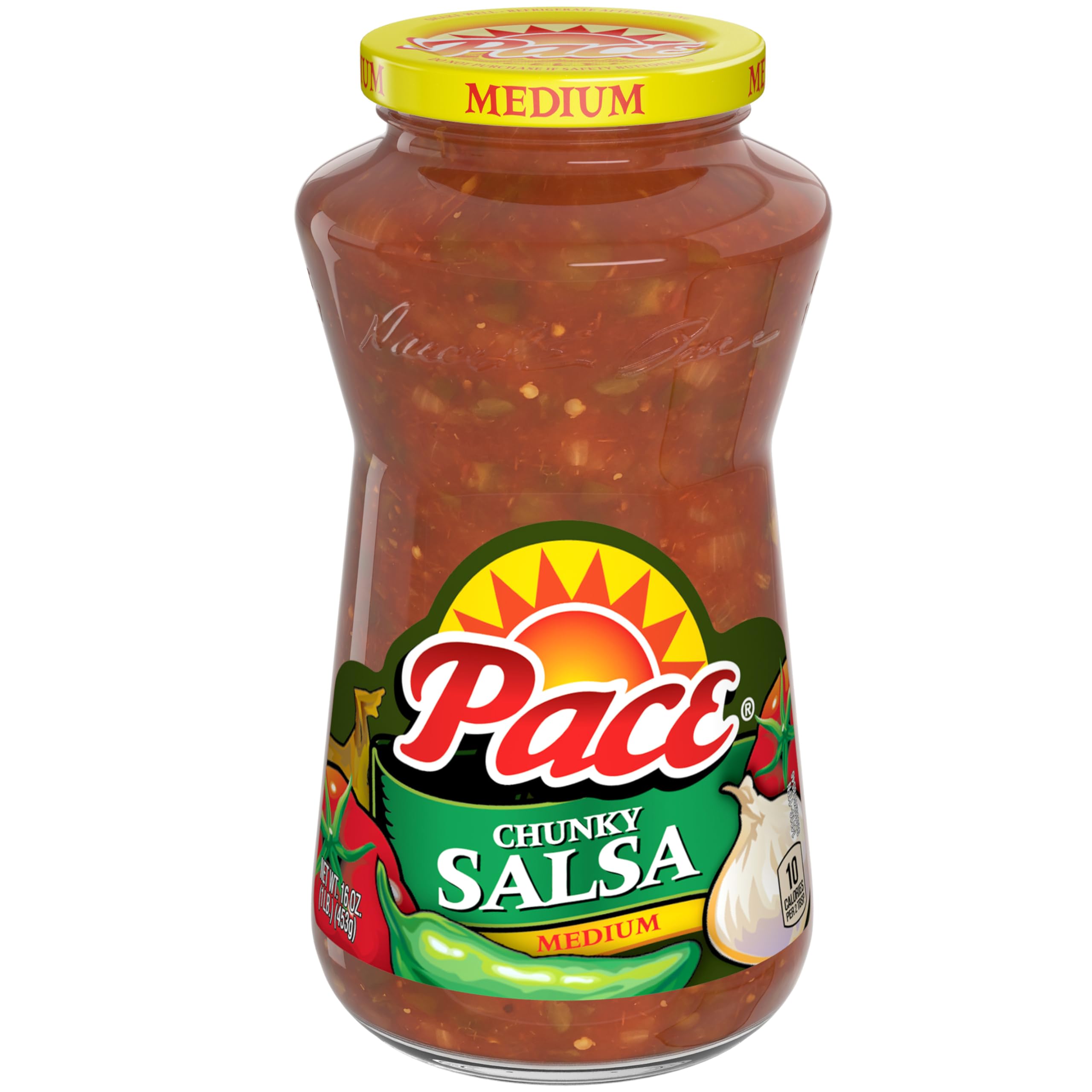 PACE SAUCE SALSA EPICEE MEDIUM - 453g / 16oz