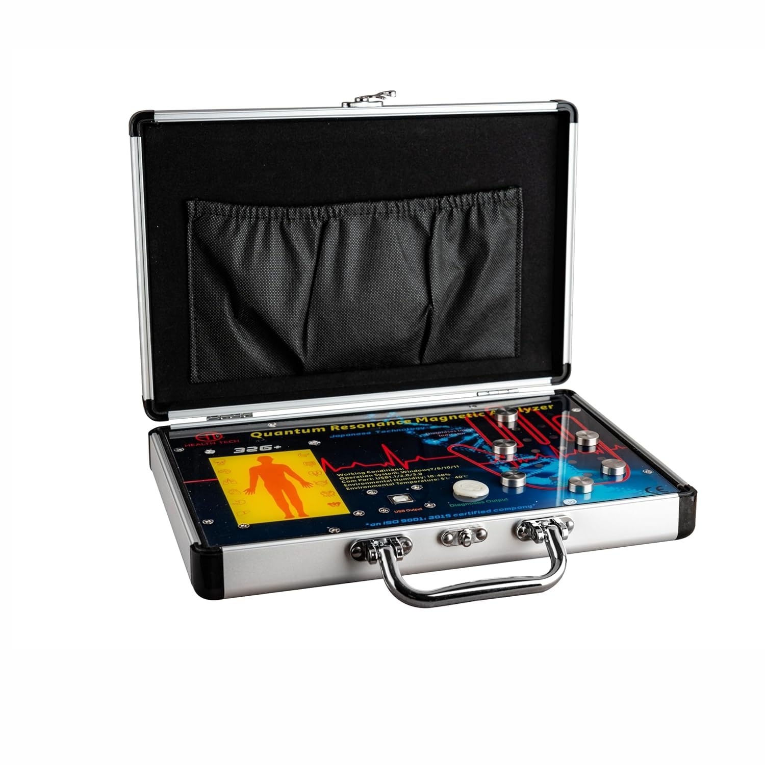 Lipsa Quantum Resonance Magnetic Analyzer 32 Generation+ Full Body Check-up Machine | 5G Supportive Health Checkup Machine (Resonance Magnetic Analyzer (2 in 1))