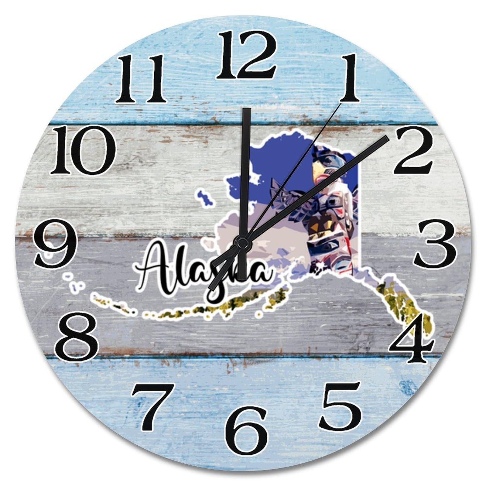Horloge murale Alaska sans tic-tac : oubliez les bruits de mécanisme