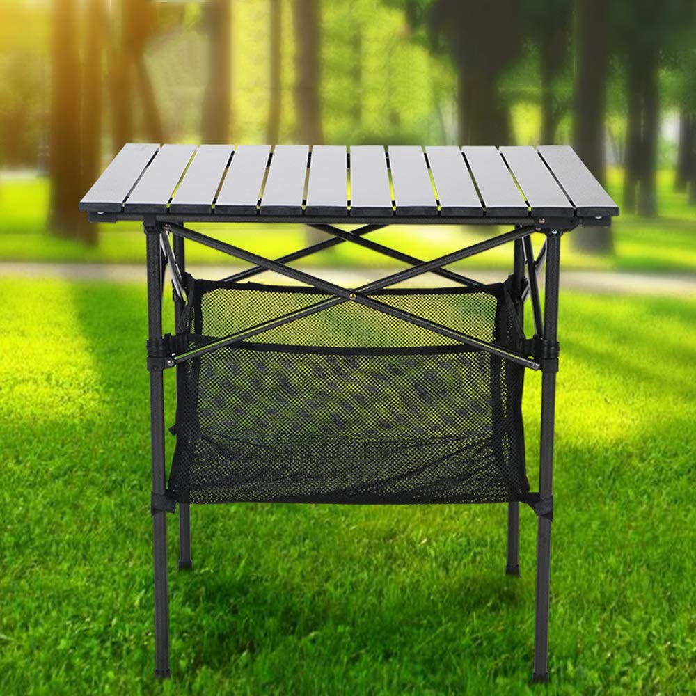 Amazon.co.jp: Xyanzi 折りたたみ式テーブル キャンプテーブル、アルミ
