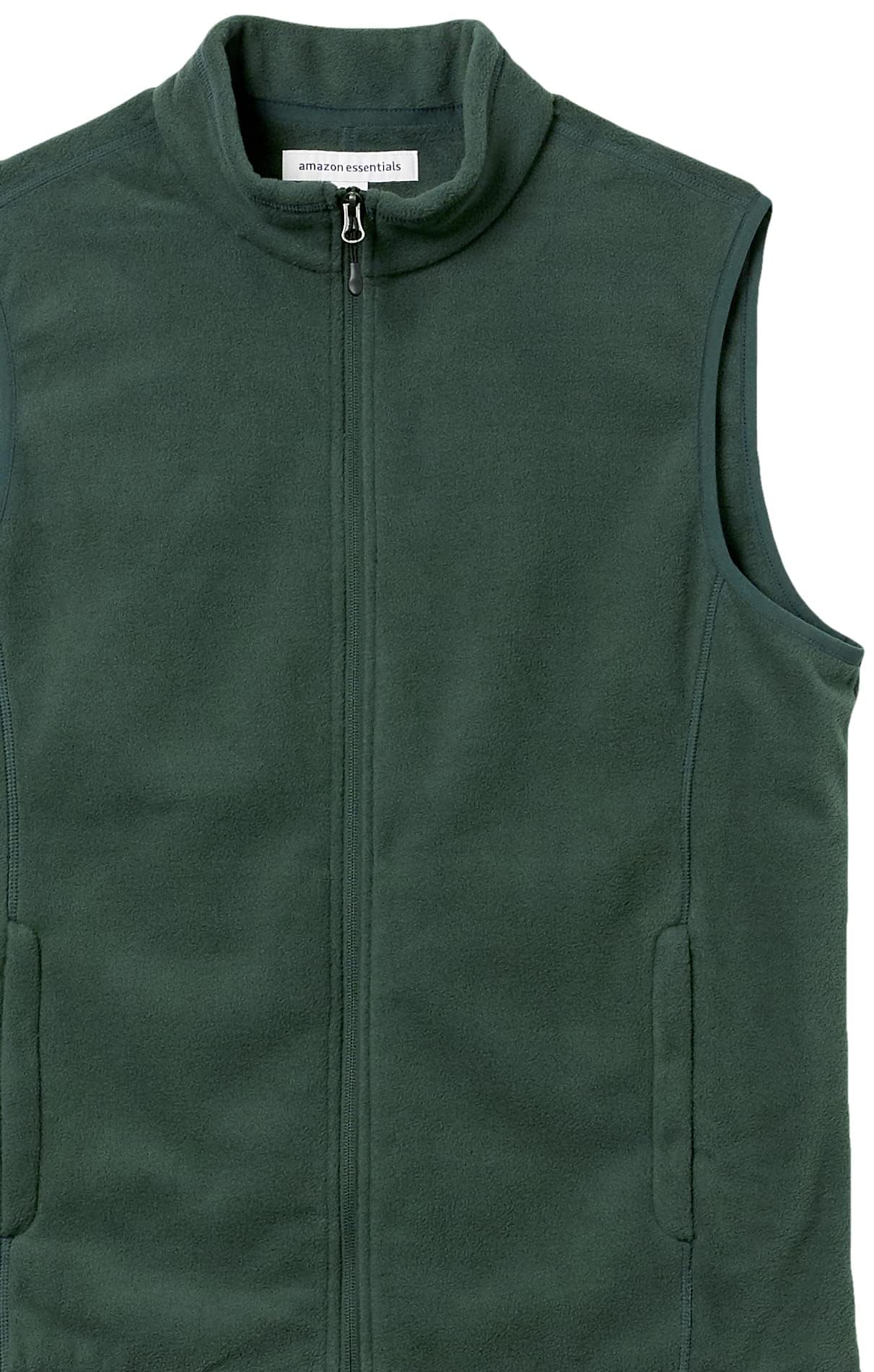 Amazon Essentials Homme Veste Polaire à Fermeture éclair intégrale (Grandes Tailles Disponibles)