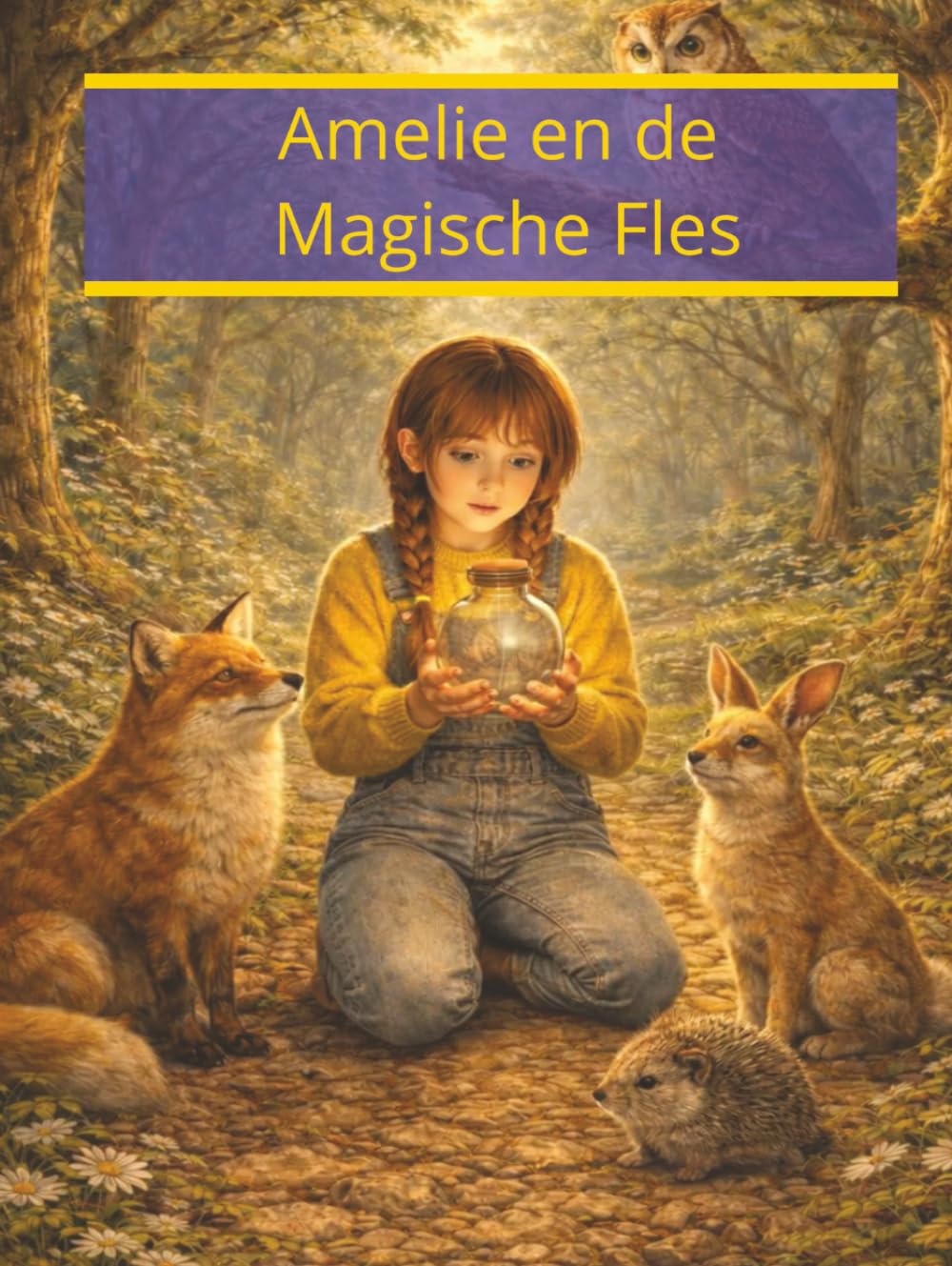 Amelie en de Magische Fles.: Een sprookjesachtig avontuur vol dieren, geheimen en magie. (De wonderlijke avonturen van Amelie)