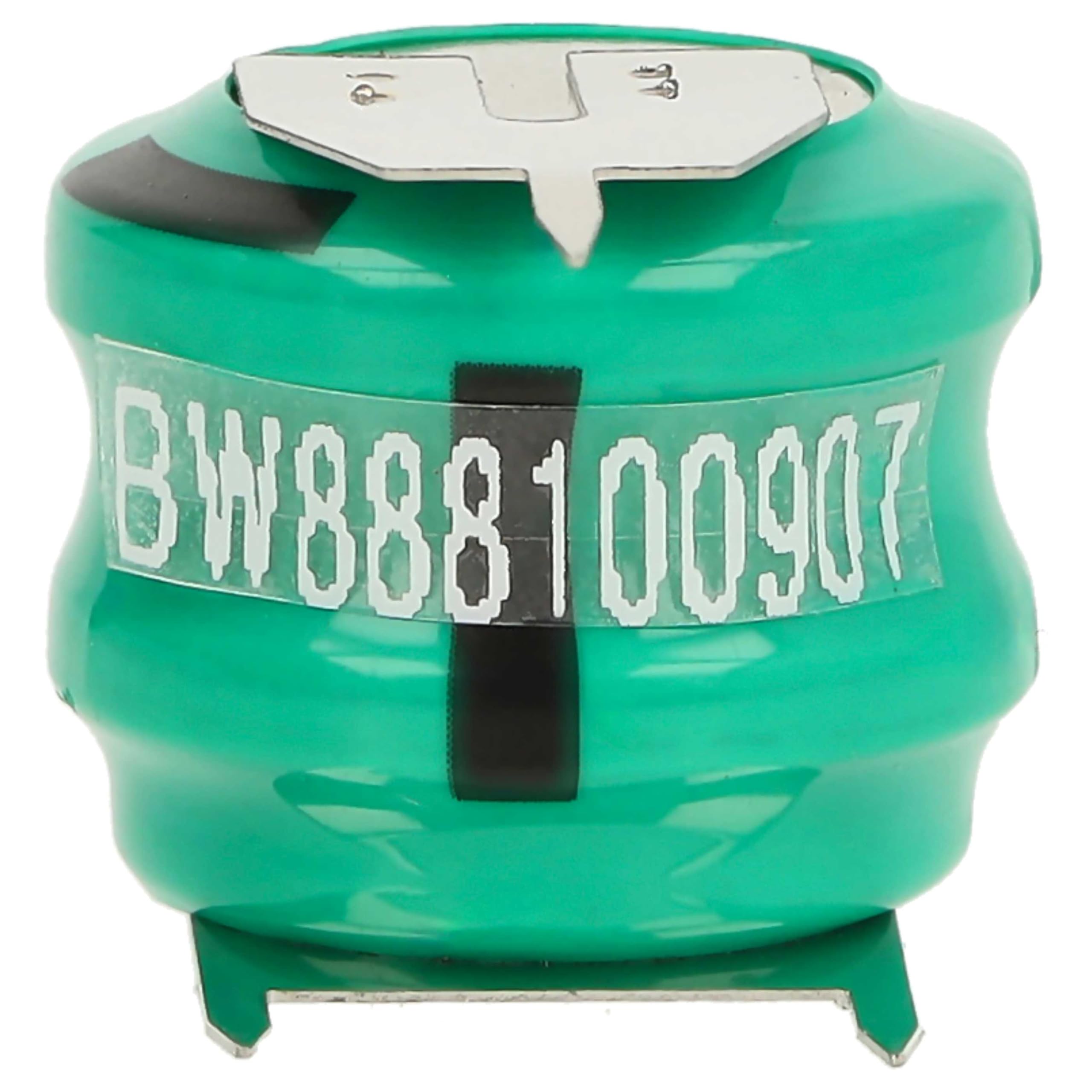 vhbw 100x NiMH Batería de botón de Repuesto Tipo V80H 3 Pines 80 mAh 2,4 V Compatible para lámparas solares, etc.