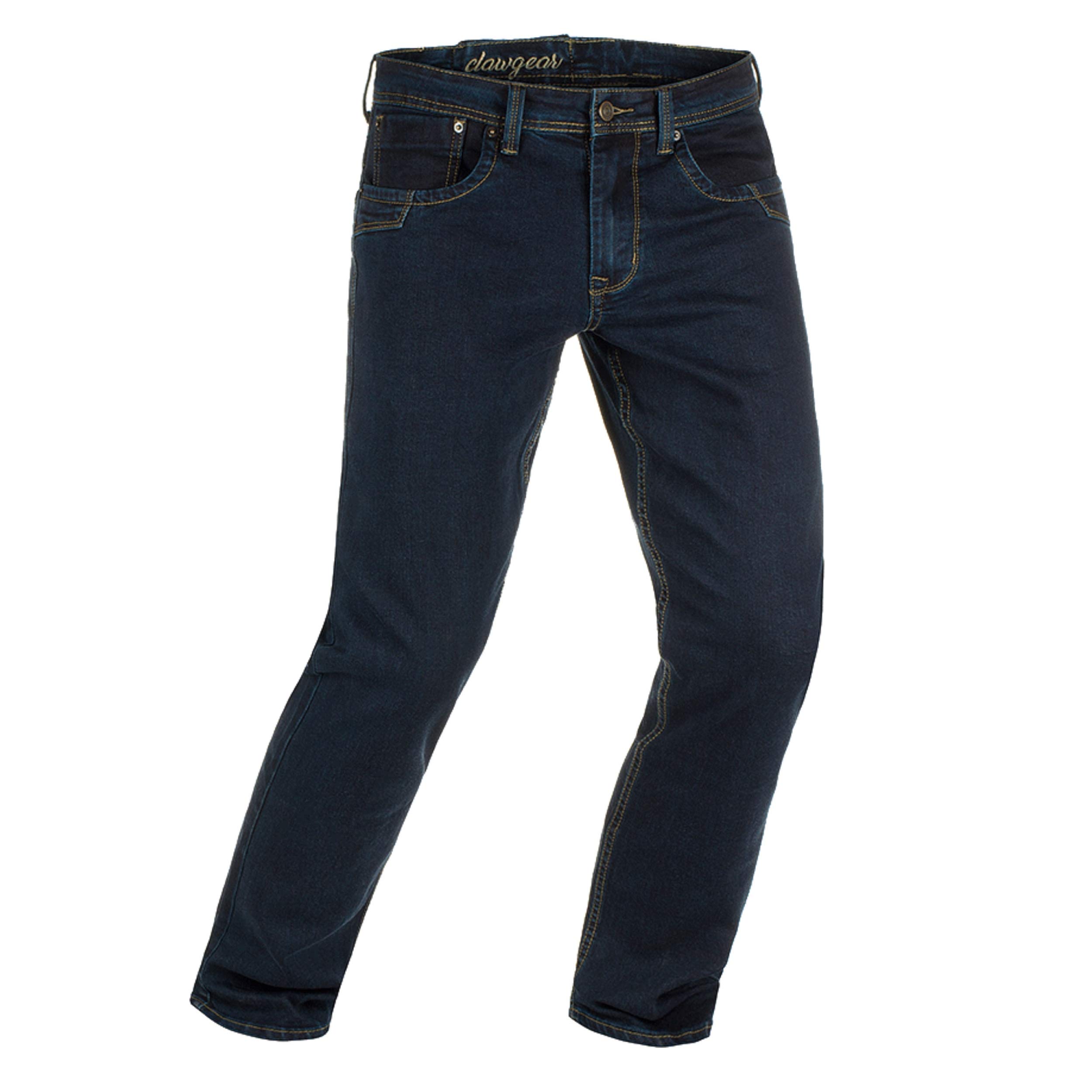 ClawGearTactical Flex Blue Denim Jeans Midnight, 33W x 34L