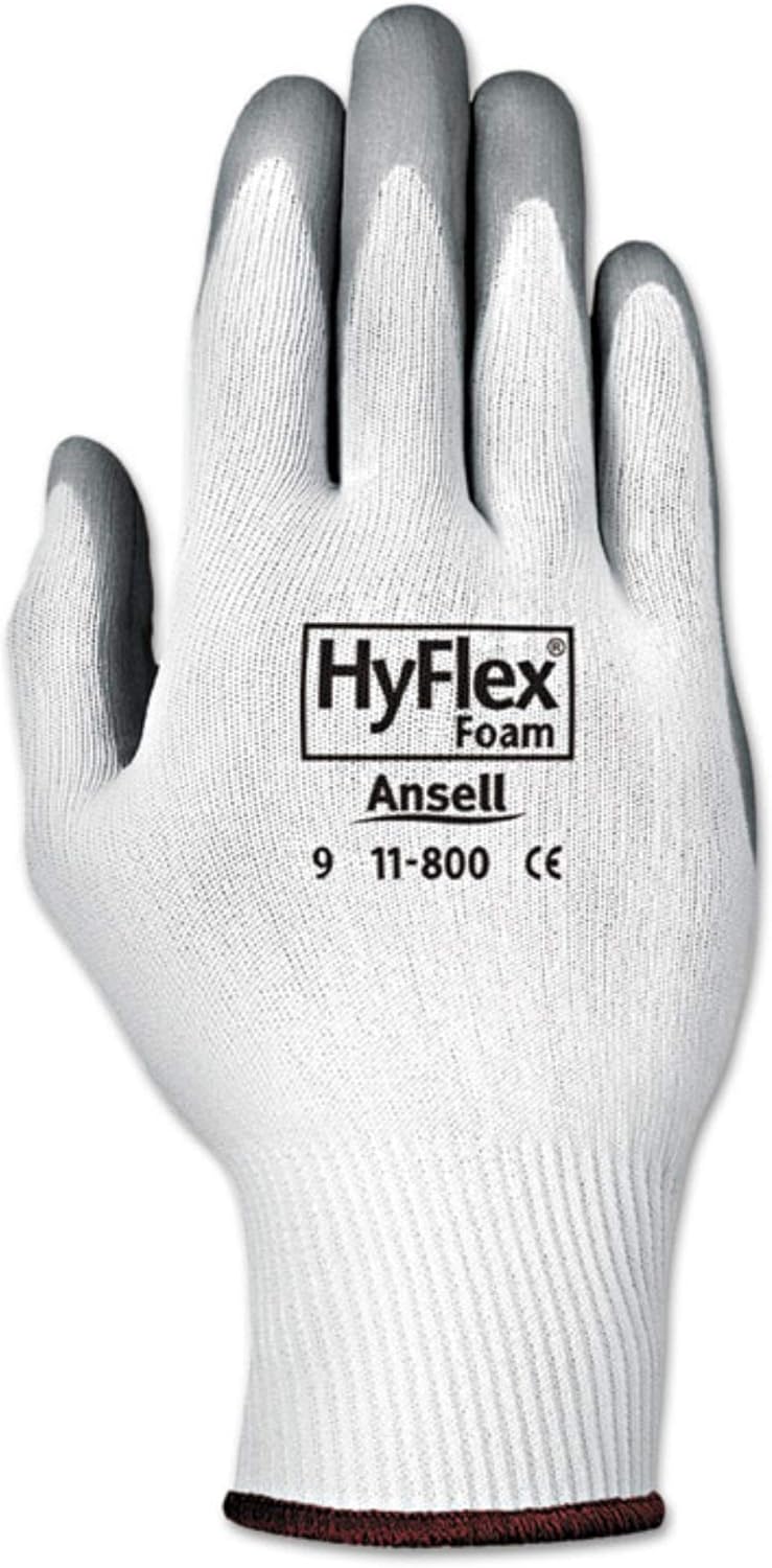 Ansell 11-800-8 Size 8 HyFlex Light Weight Multi-Purpose Gr