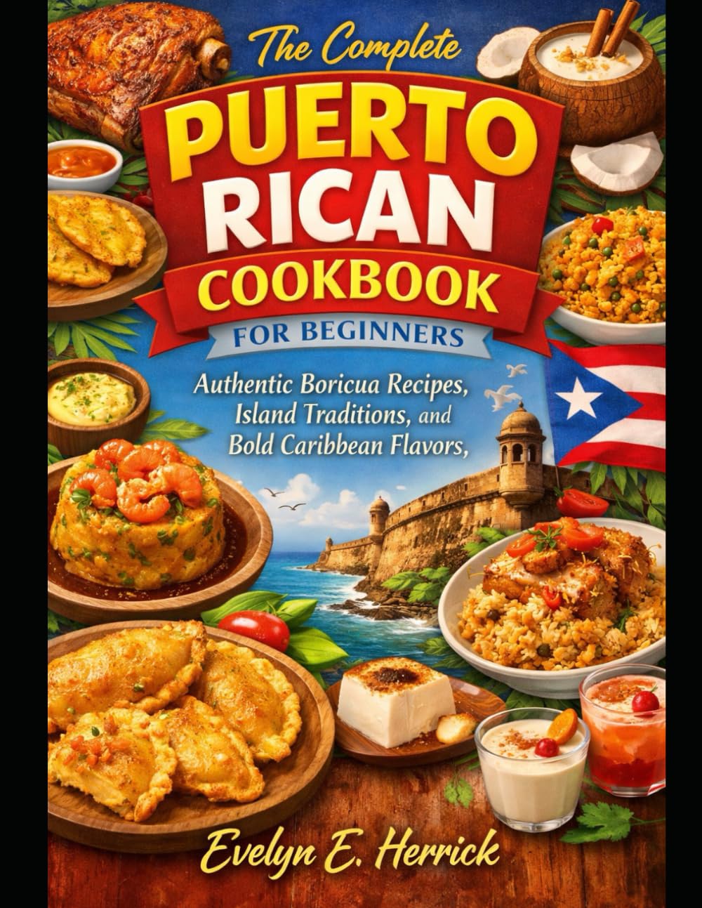 The Complete Puerto Rican Cookbook for Beginners: Authentic Boricua Recipes, Island Traditions, and Bold Caribbean Flavors