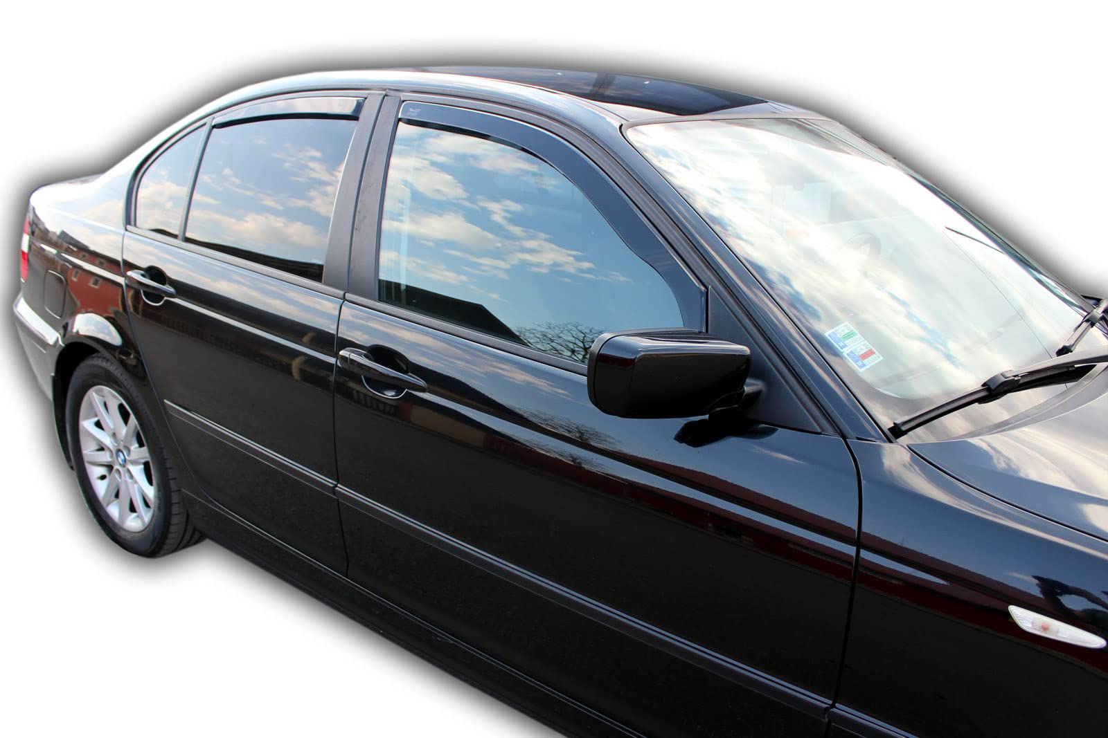 J&J AUTOMOTIVE Derivabrisas para BMW 3 Série E46 4 puerta Limusina 1998-2005 4 piezas