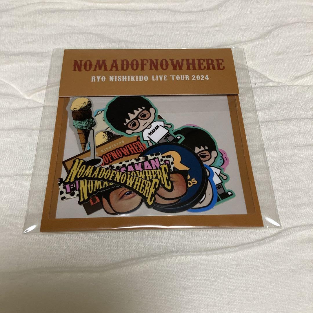 Amazon.co.jp: 錦戸亮NOMADOOFNOWHERE フレークシール : おもちゃ