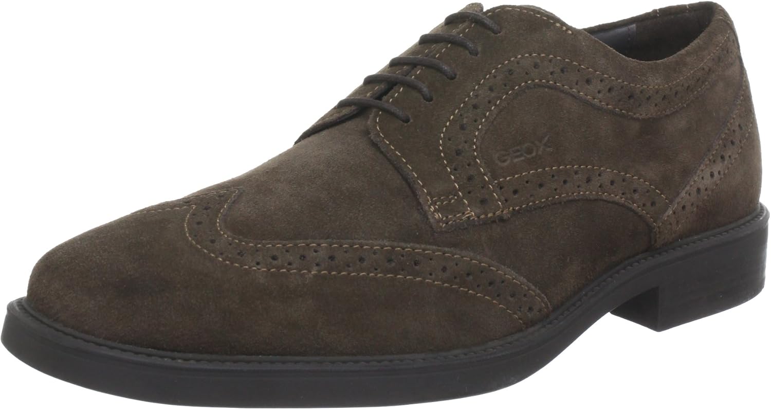 Geox U Londra M Scarpe Stringate Basse Derby Uomo Amazon Moda