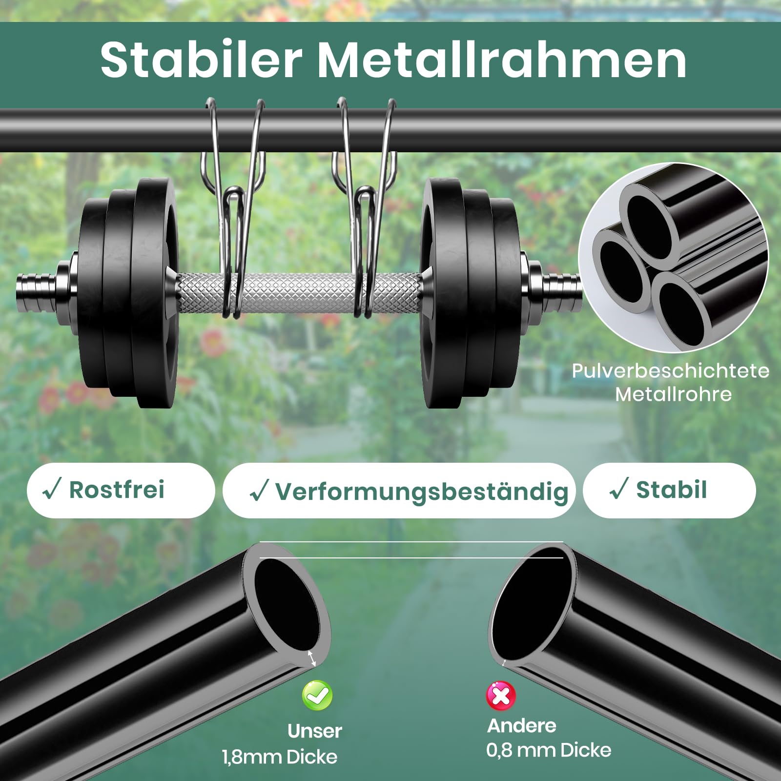 RELAX4LIFE Rasen Nivellierrechen, 75 x 25 cm, Rasenrechen Metall, Rechen Garten mit 170 cm Stiel, Levelingrake Flächenebner zum Rasen Sand, Lawn Leveling Rake für Garten, Hof, Golfplatz, Schwarz