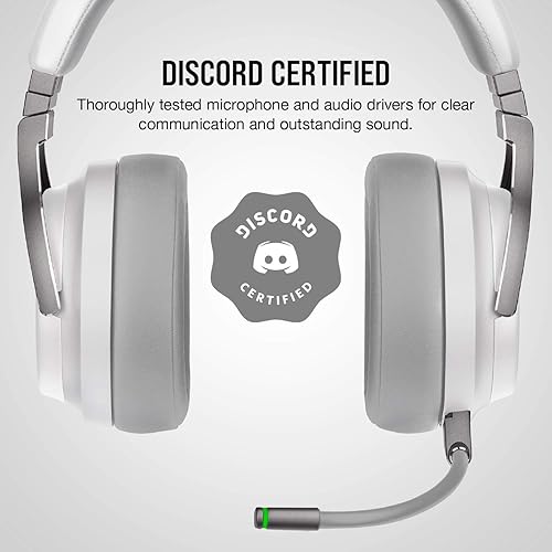 Miniatura 9 de Corsair Virtuoso - Auriculares inalámbricos RGB para juegos, sonido envolvente 7.1 de alta fidelidad con micrófono de calidad de transmisión,