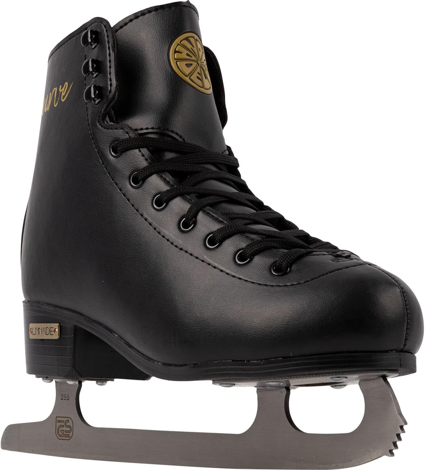 LMNADE Curve Vegan Friendly White Figure Ice Skates Ideal Beginner to