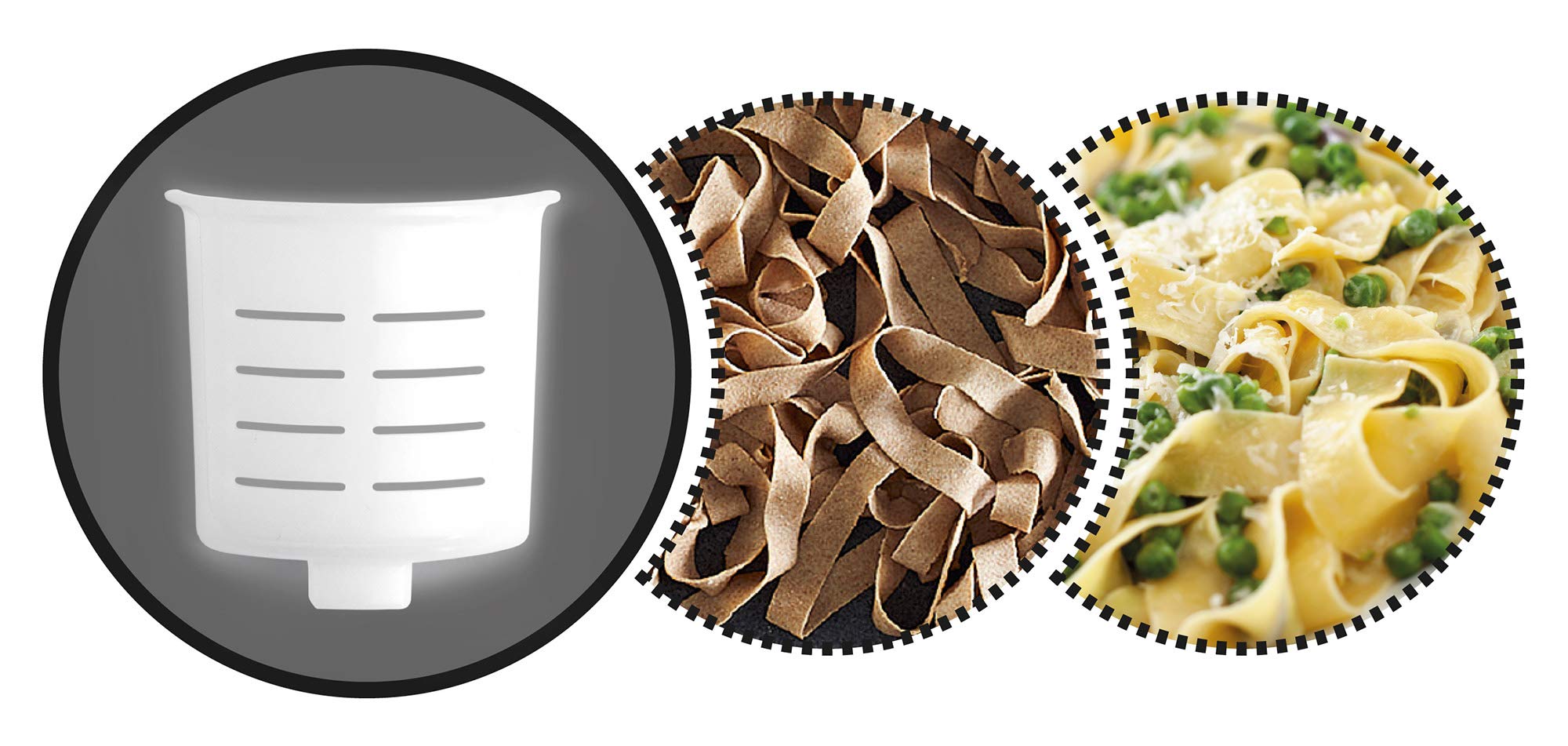 Riviera&bar PMP500-4 Programas - Máquina automática de pasta de metal para secado rápido, tornillos de acero inoxidable - Todos los tipos de pasta de casa - 39 x 35,5 x 23 cm