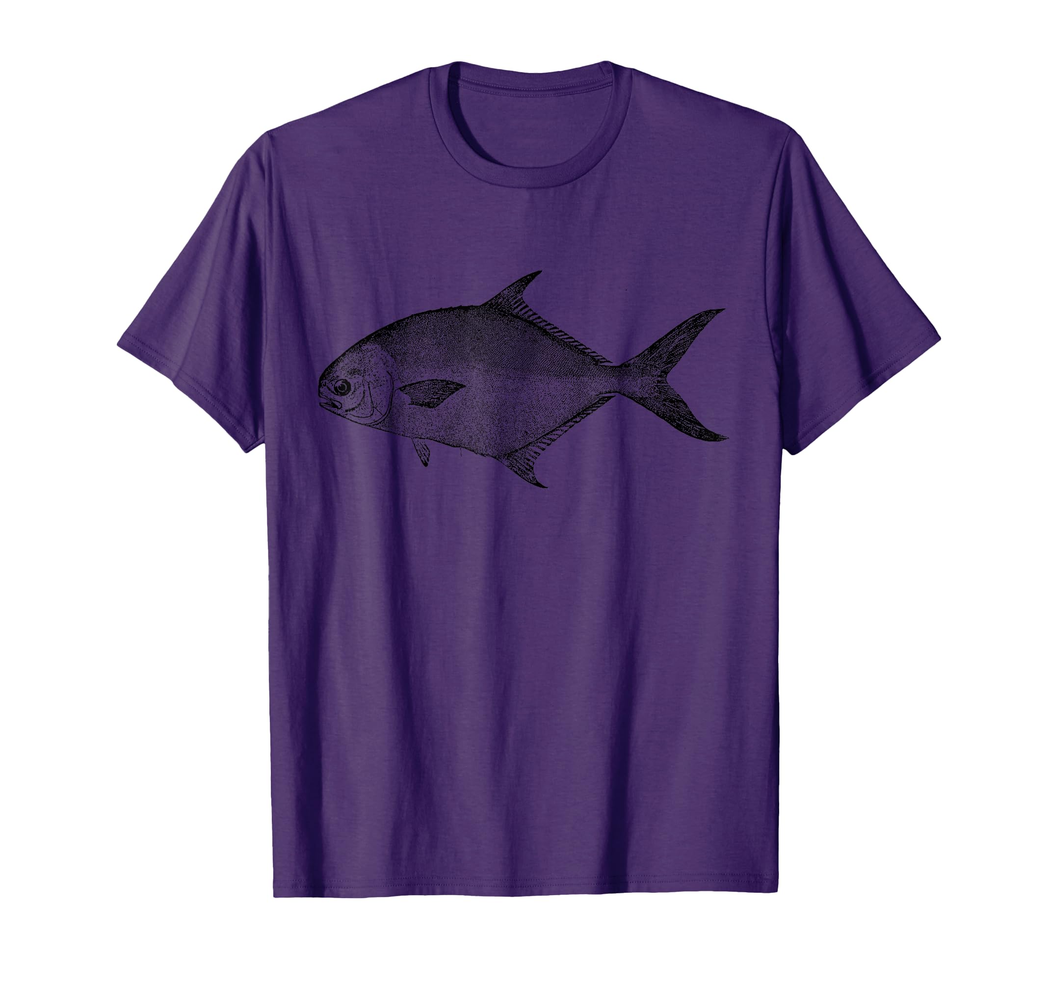 Pompano Retro Pompano Fish T-Shirt