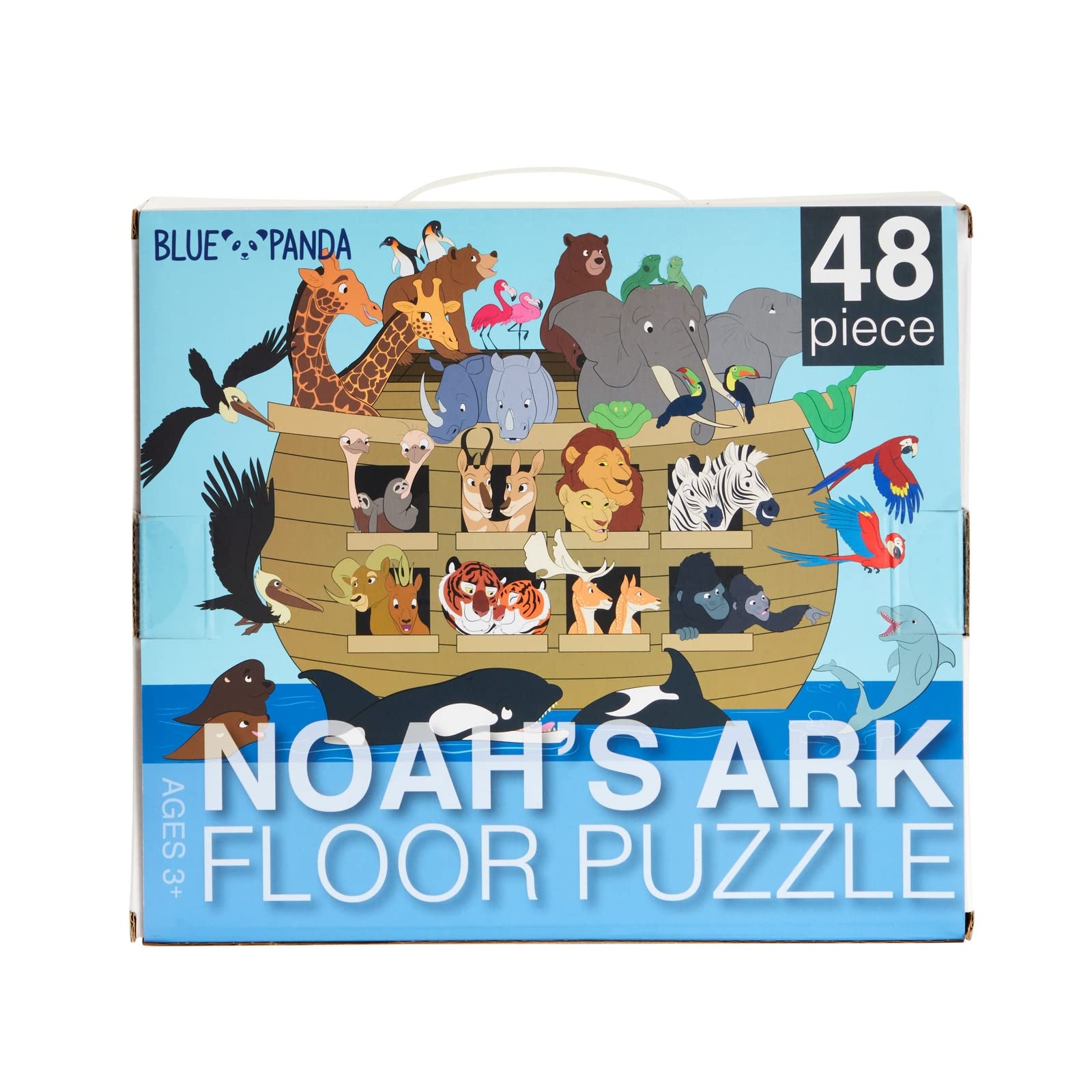 Riesepuzzle Arche Noah (48 Teile) - Für 3-5-jährige Kinder, 58 x 88 cm