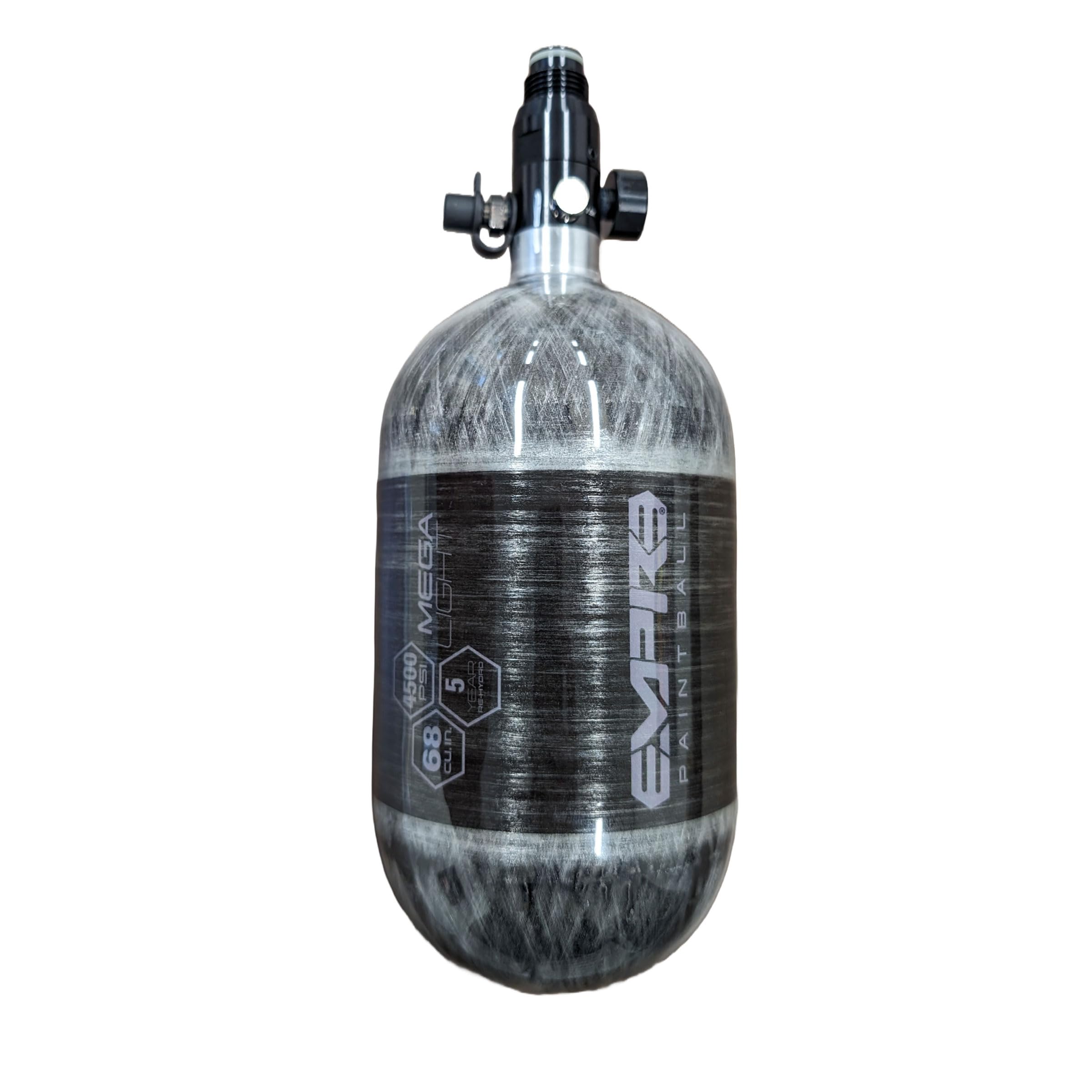 Empire Paintball MEGA LITE 68/4500 Carbon Fiber Compressed Air HPA Tank