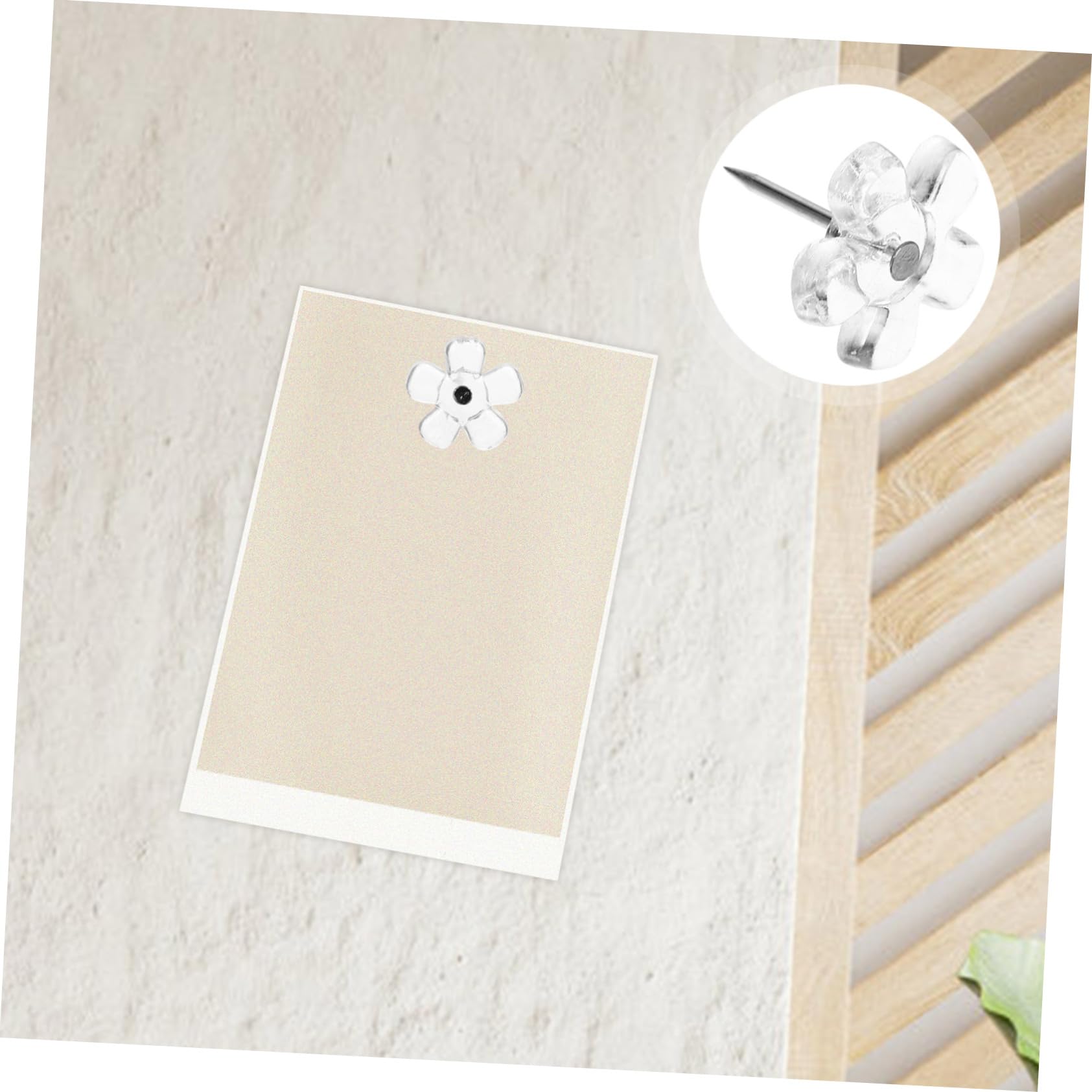 NUOBESTY 500stücke Transparente Pushpins Für Kork-wandtafeln Bürobedarf Und Fotoanzeigen Reißfeste Und Langlebige Stecknadeln Für Karten Und Bulletin Boards