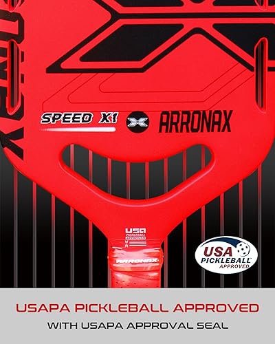 Miniatura 4 de Pickleball Paddles, Carbon Fiber Pickleball Paddle with Paddles Cover, Aerodynamic Openpickleball Paddle, Pickle Ball Pellet Painted Edgeless Style