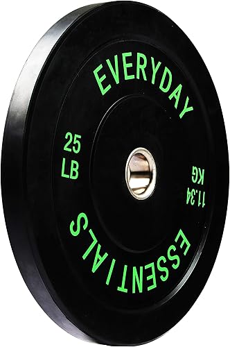 Miniatura 2 de Signature Fitness Discos de peso olímpicos de 2 pulgadas con cubo de acero, pares, individuales o juegos