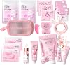 Sakura Skin Care Sets & Kits, Girls Pamper Set, Teenage Girls Gifts - Cleanser, Serum, Eye Cream, Face Cream, Hand Cream, Sleeping Mask, Mud Mask (Skin Care Sets & Kits(21 PCS))