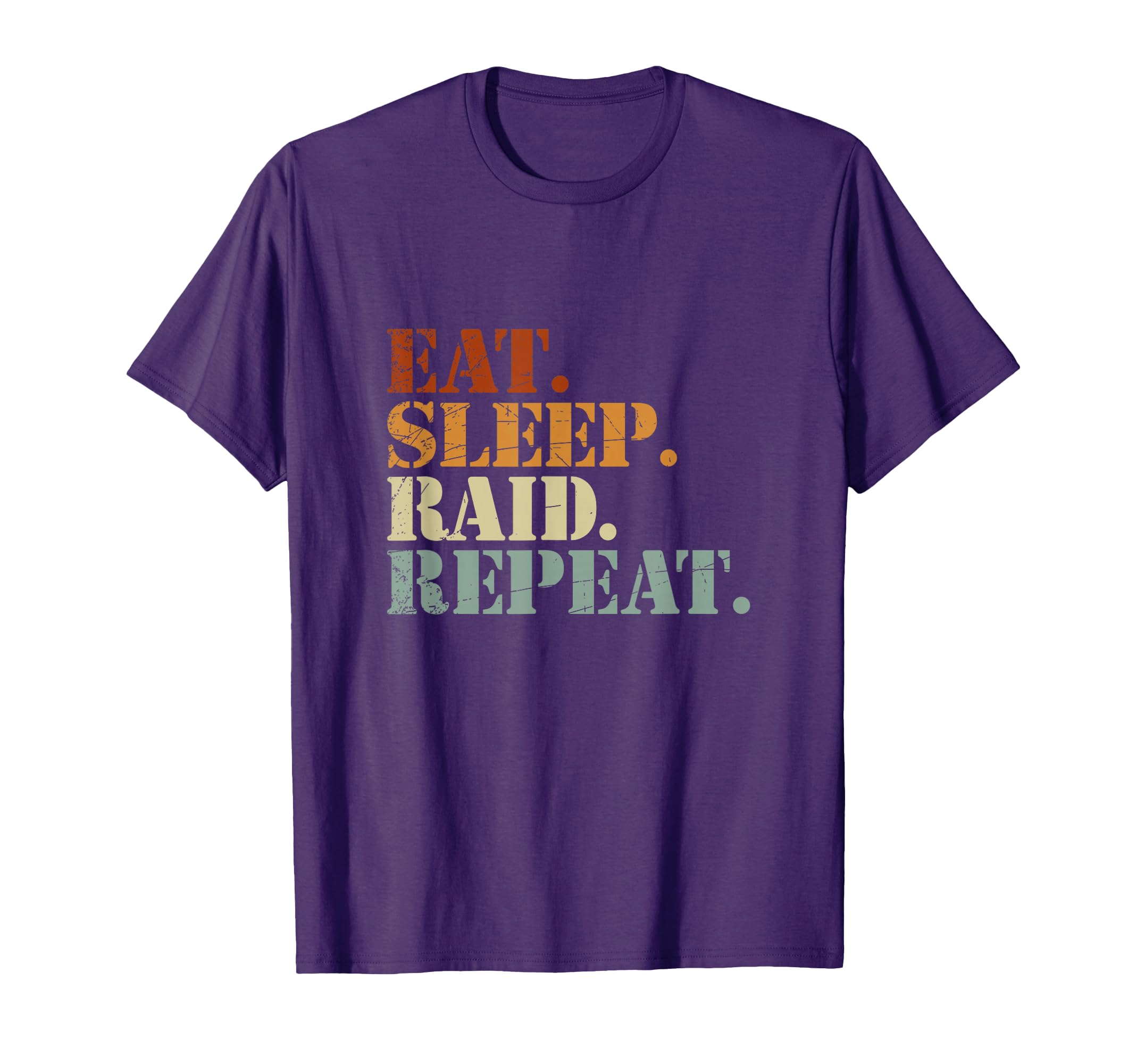Funny Video Gamer Raid Gift Sports Gaming T-Shirt