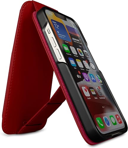 Miniatura 3 de Dreem Fibonacci Flip 14 Pro Max - Funda tipo cartera para iPhone, piel vegana, desmontable, con protección RFID y compatible con MagSafe, funda de