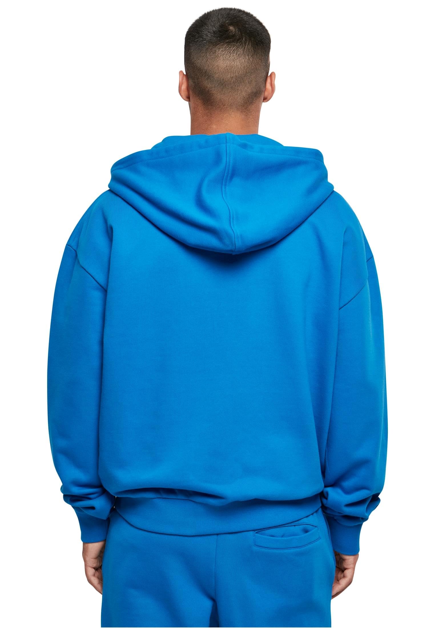 Build Your Brand Bluza z kapturem Mężczyźni Ultra Heavy Zip Hoody