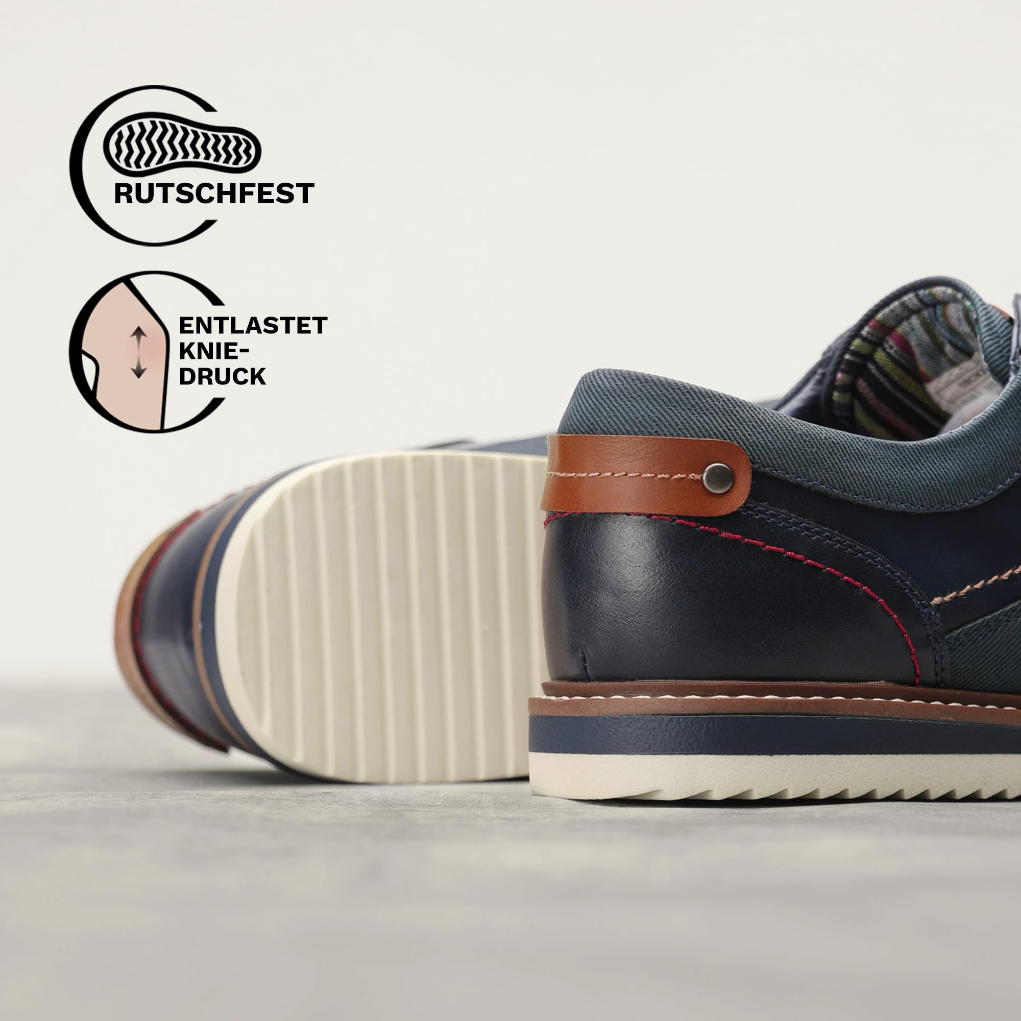 Bruno Marc Męskie półbuty sznurowane, biznesowe, do garnituru, buty rekreacyjne, buty Oxford, Derby, casualowe, skórzane buty