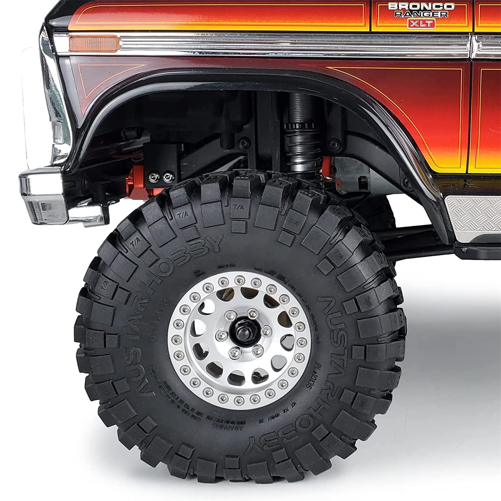 Runup RC 1.9 Reifen Crawler Reifen für 1/10 RC Rock Crawler Axial SCX10 90046 TRX4 TRX-6 D90, 4PCS